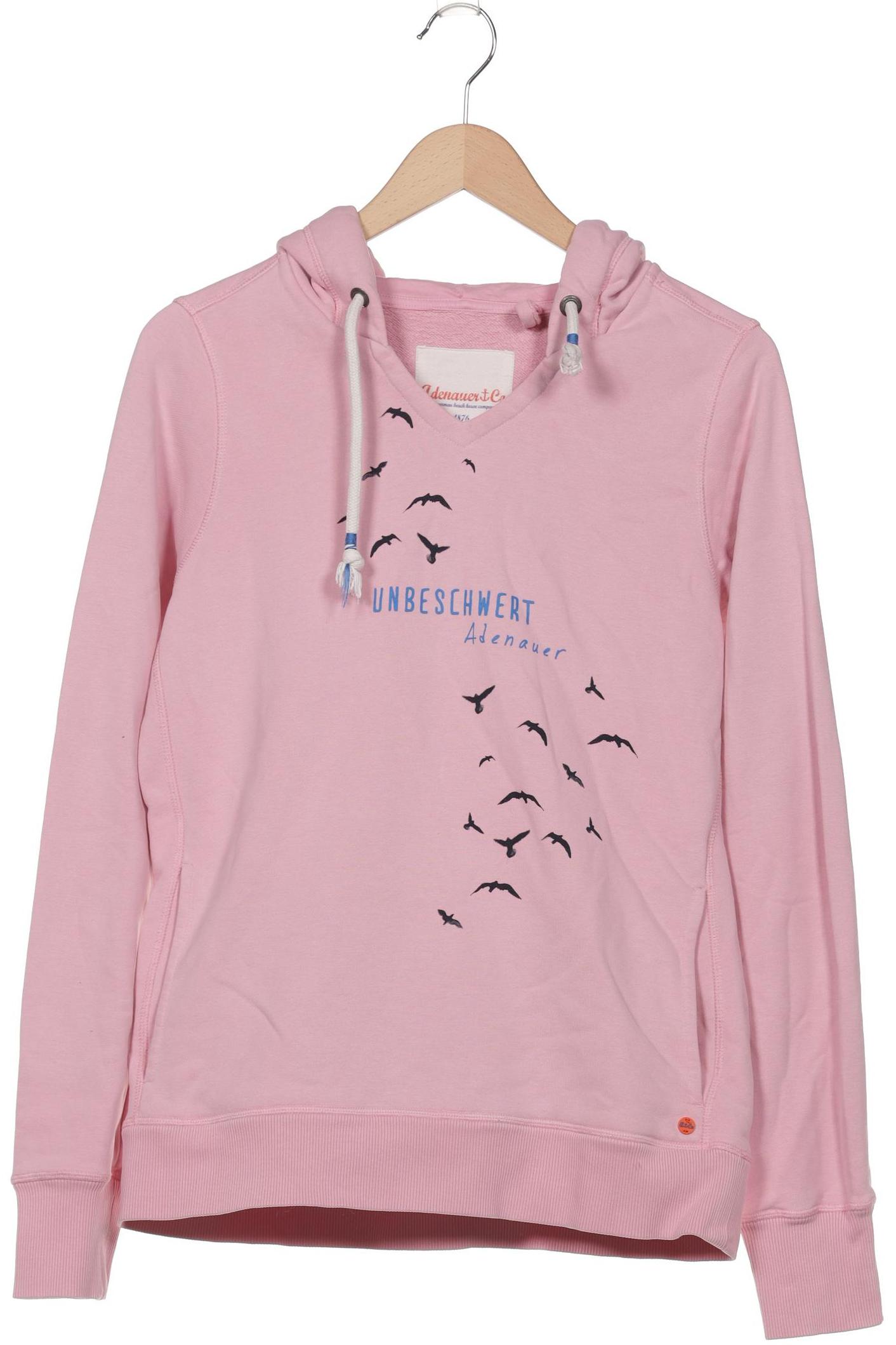 

Adenauer & Co Damen Kapuzenpullover, pink, Gr. 42