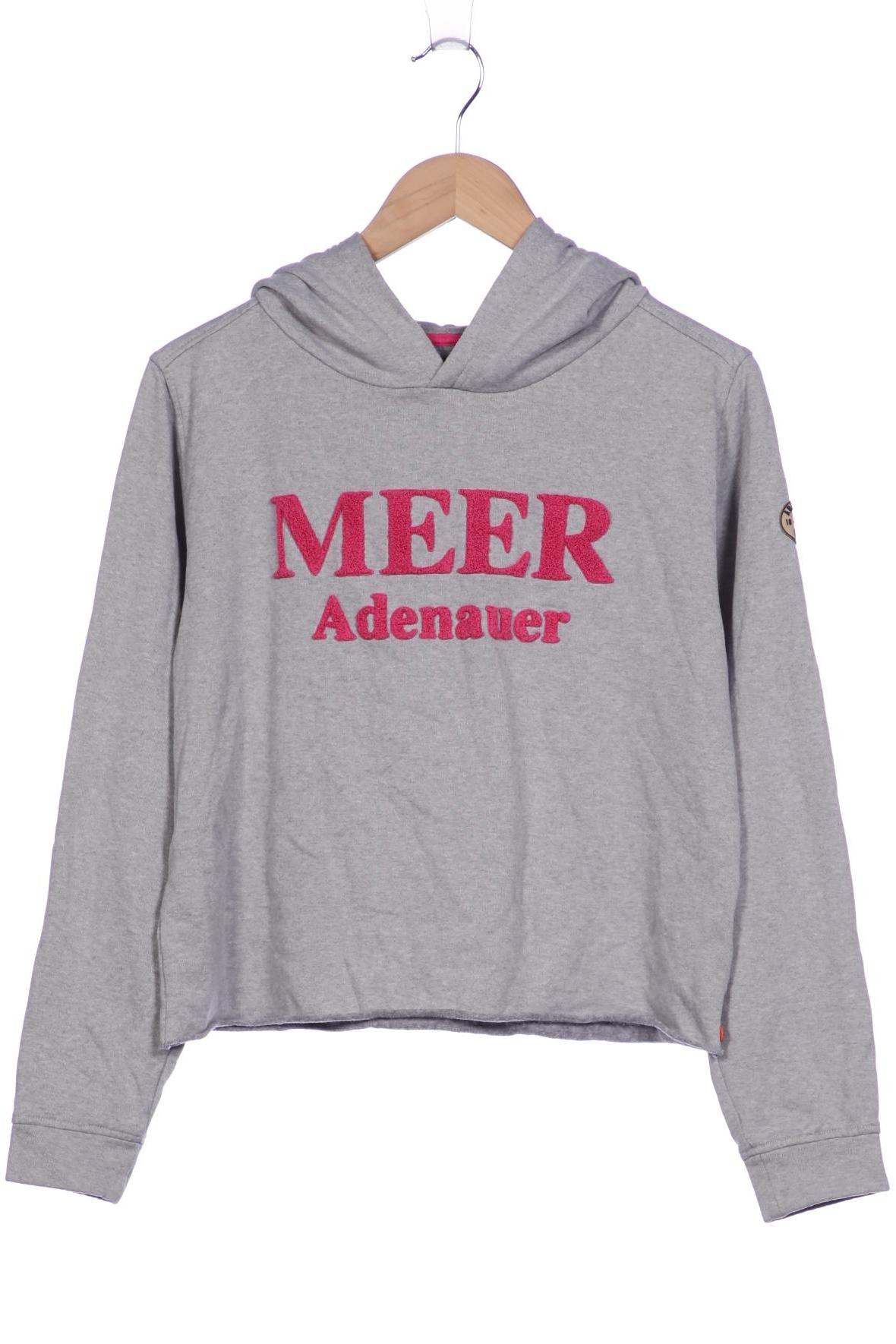 

Adenauer & Co Damen Kapuzenpullover, grau, Gr. 36