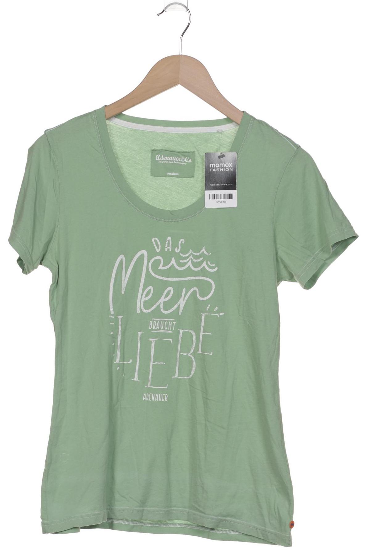 

Adenauer & Co Damen T-Shirt, grün, Gr. 38