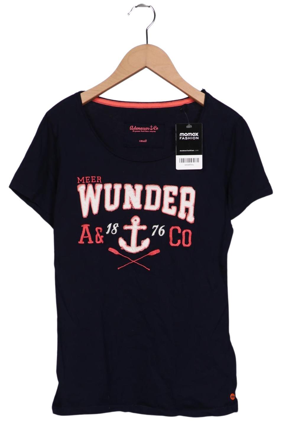 

Adenauer & Co Damen T-Shirt, marineblau, Gr. 36