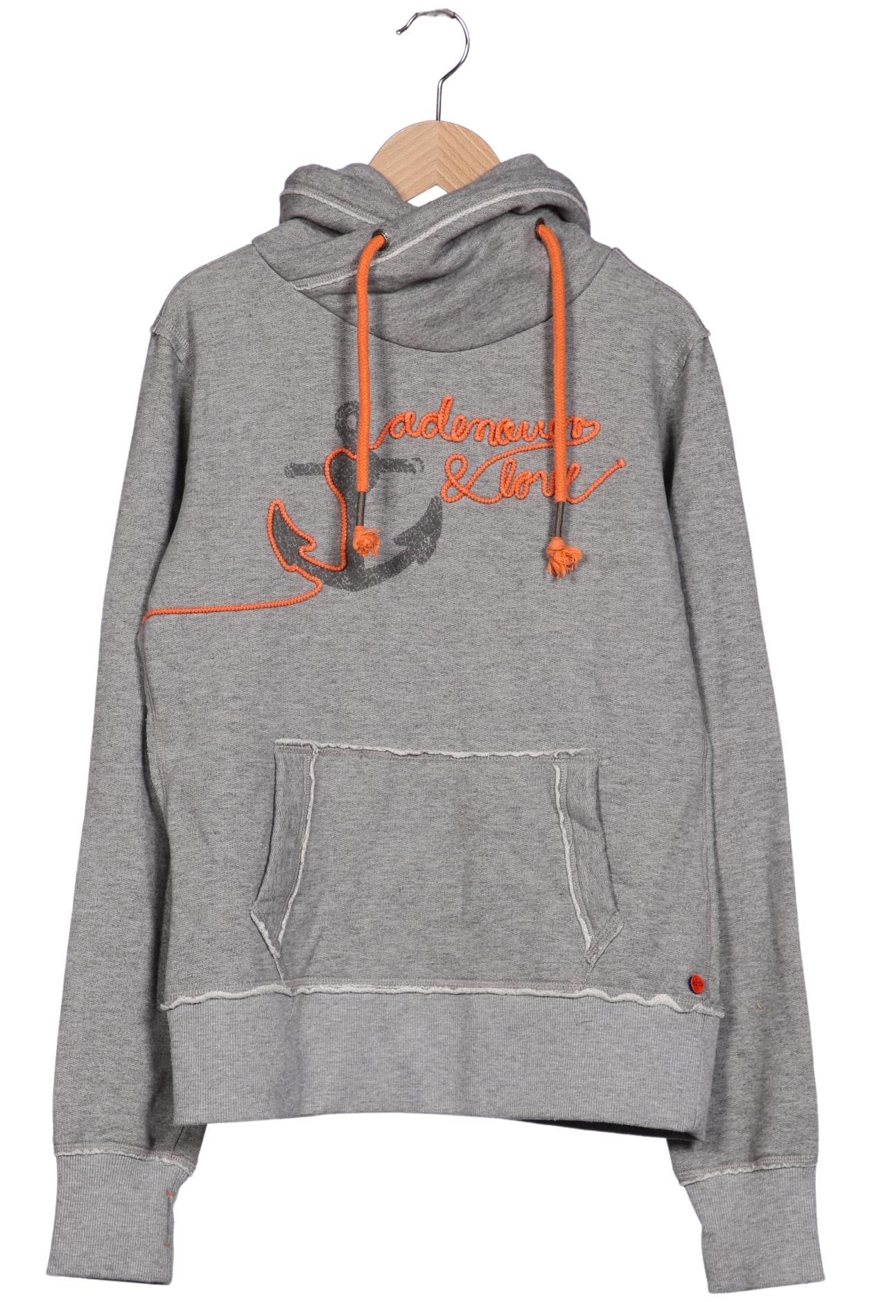 

Adenauer & Co Damen Kapuzenpullover, grau, Gr. 36