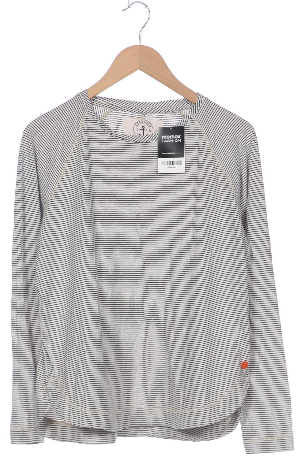 

Adenauer & Co Damen Langarmshirt, weiß, Gr. 42