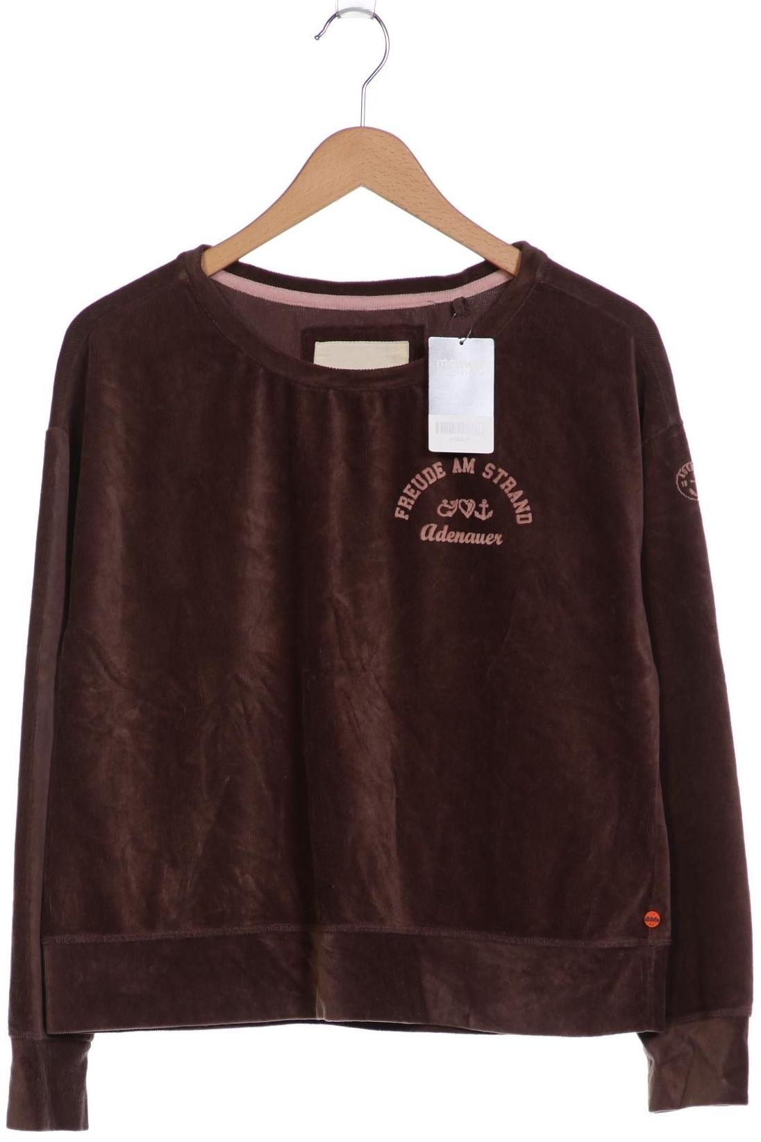

Adenauer & Co Damen Sweatshirt, braun, Gr. 38