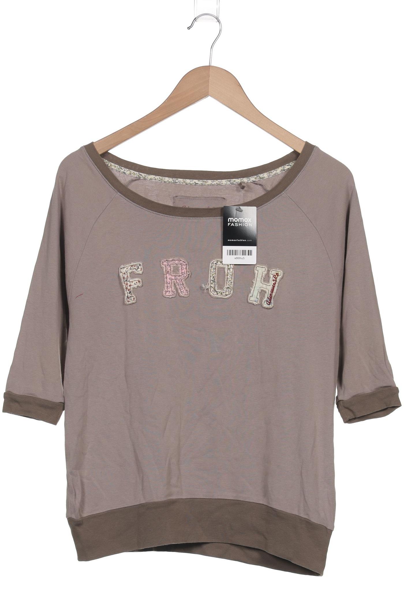

Adenauer & Co Damen T-Shirt, grau, Gr. 34