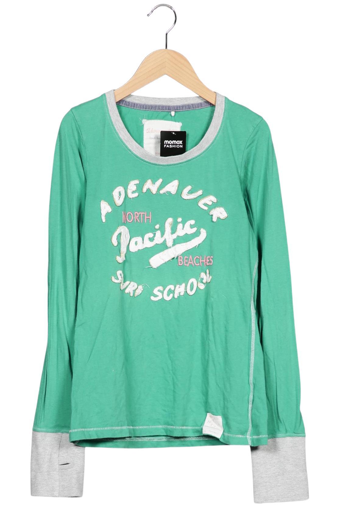 

Adenauer & Co Damen Langarmshirt, grün, Gr. 38