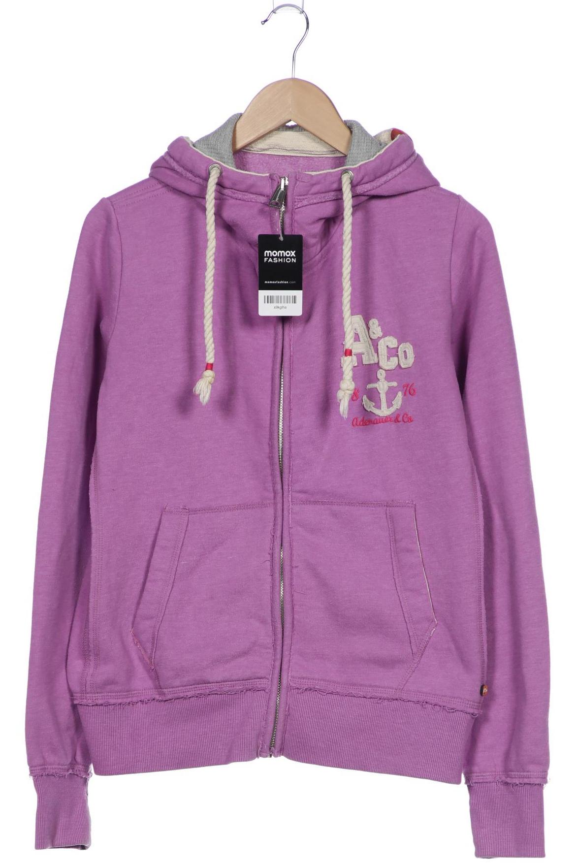 

Adenauer & Co Damen Kapuzenpullover, flieder, Gr. 44