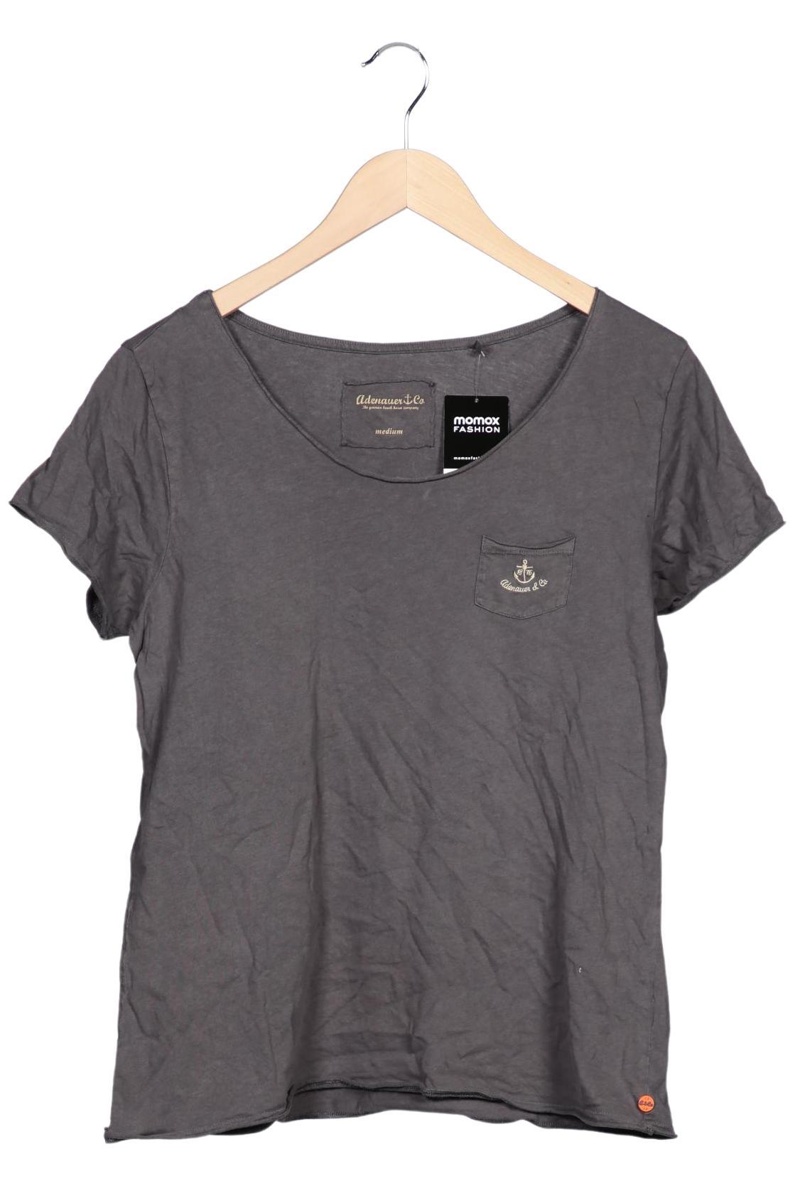 

Adenauer & Co Damen T-Shirt, grau, Gr. 38