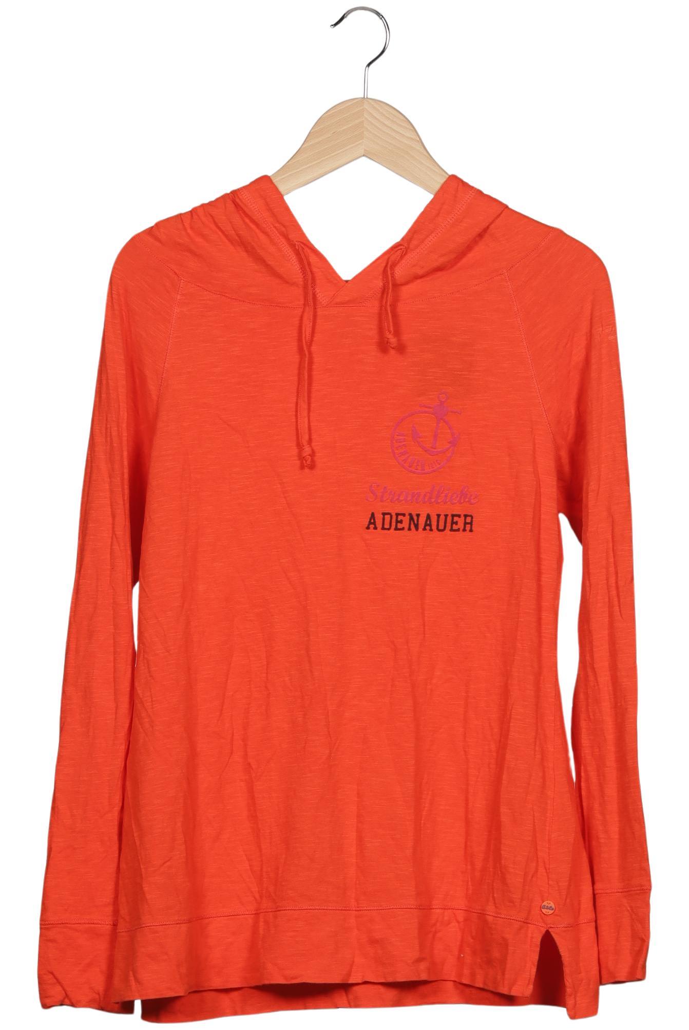 

Adenauer & Co Damen Kapuzenpullover, orange, Gr. 38