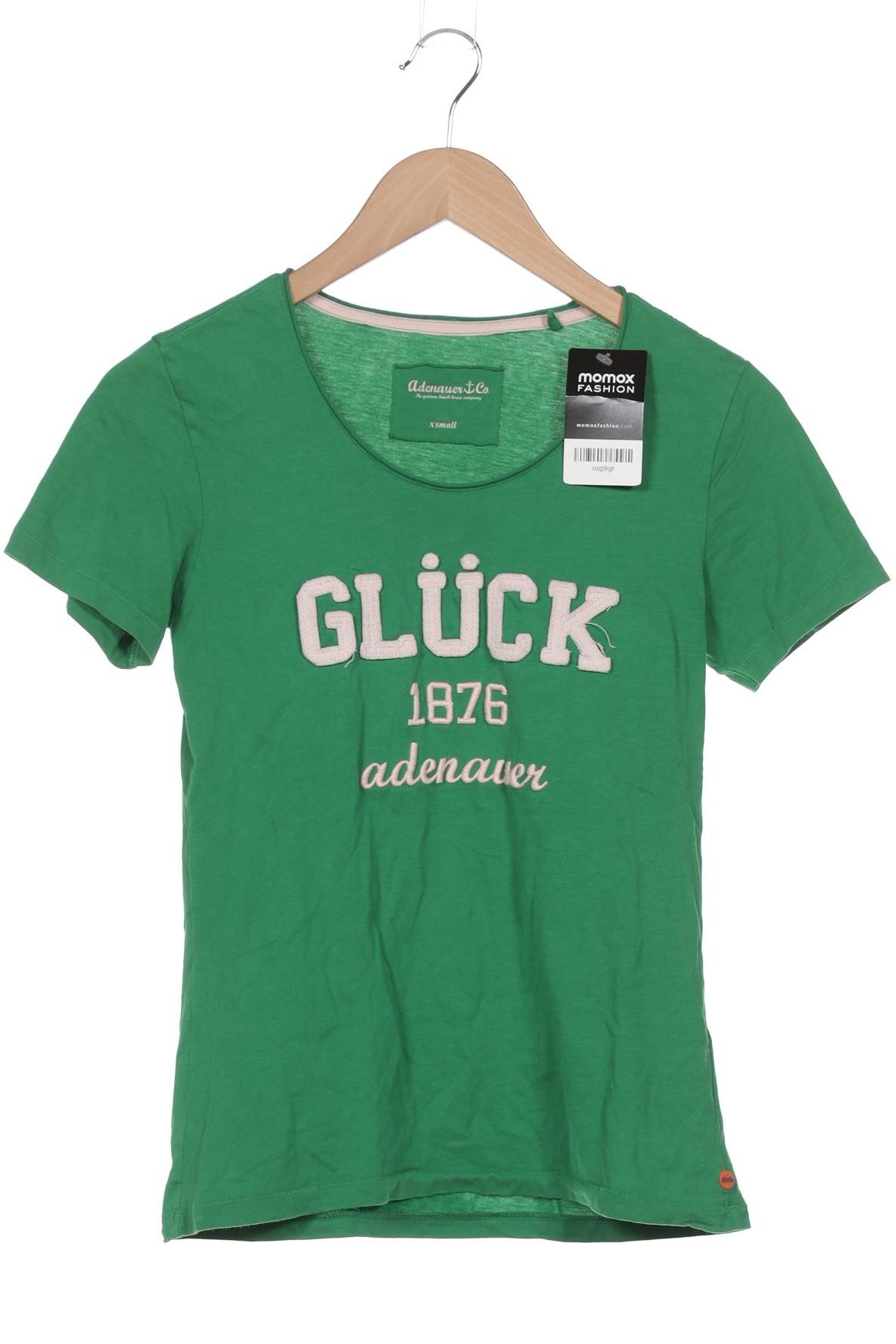 

Adenauer & Co Damen T-Shirt, grün, Gr. 34