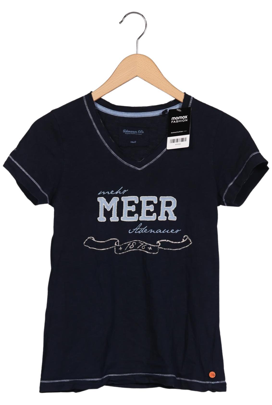 

Adenauer & Co Damen T-Shirt, marineblau, Gr. 36