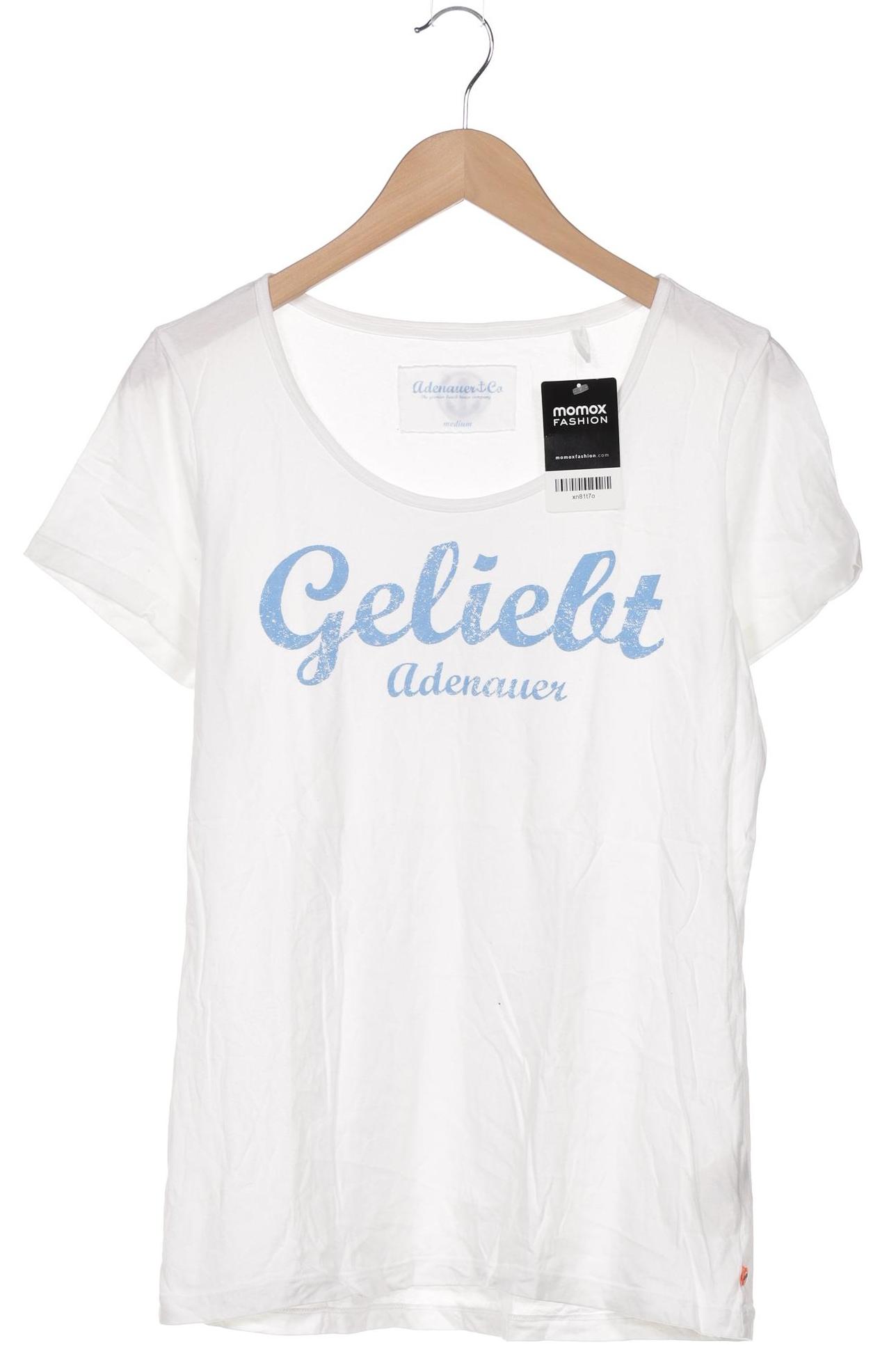 

Adenauer & Co Damen T-Shirt, weiß, Gr. 38
