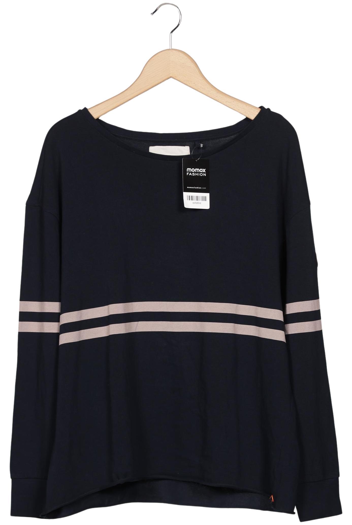 

Adenauer & Co Damen Langarmshirt, marineblau, Gr. 44