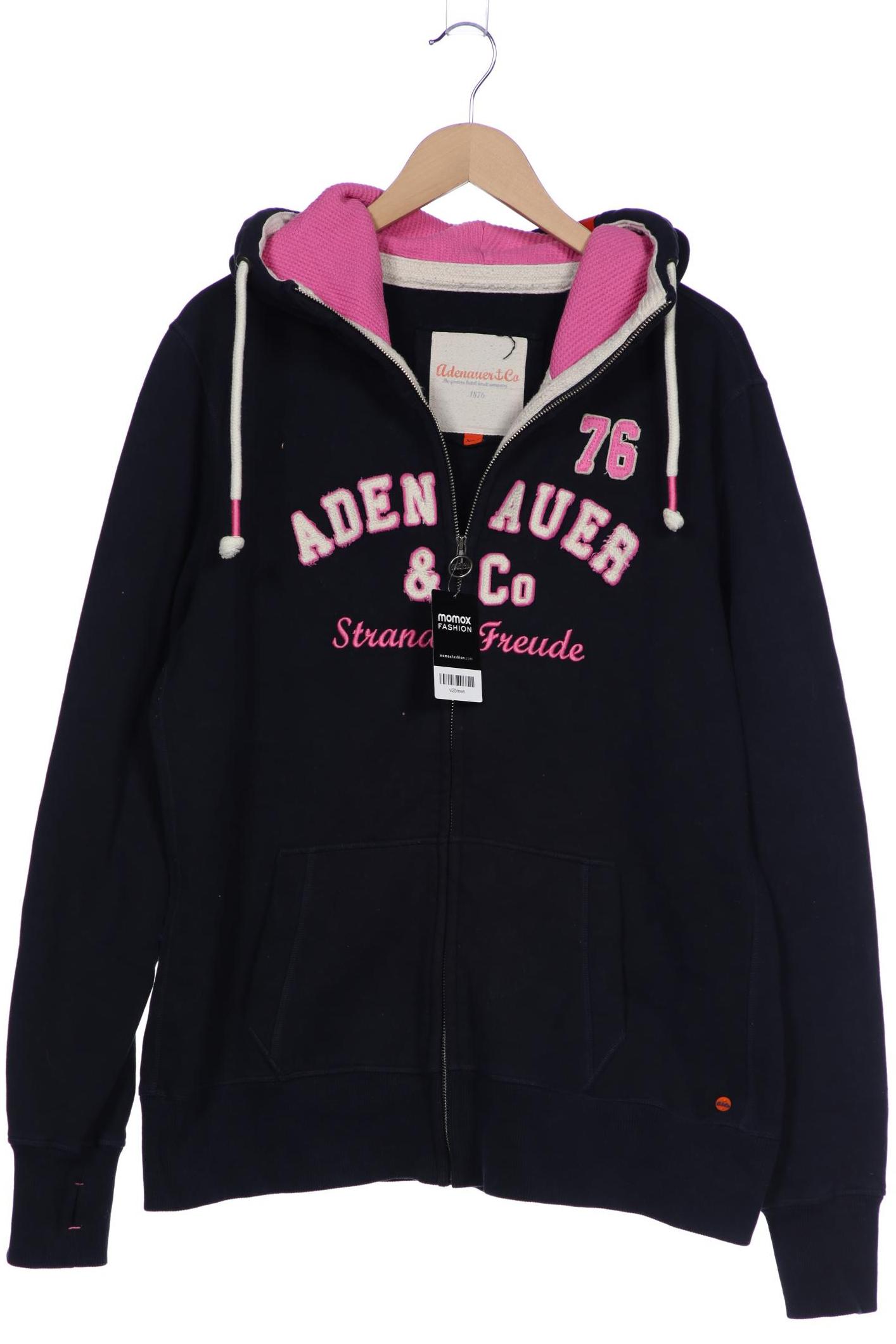 

Adenauer & Co Damen Kapuzenpullover, marineblau, Gr. 46