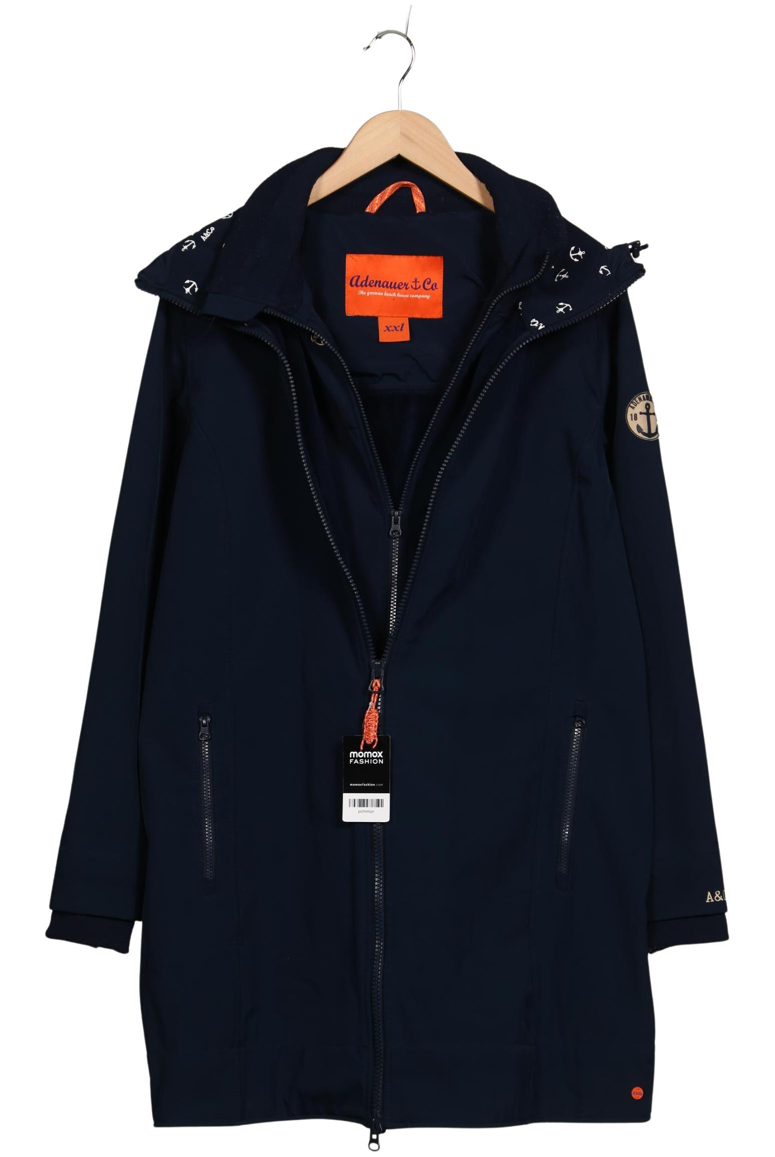 

Adenauer & Co Damen Mantel, marineblau, Gr. 46