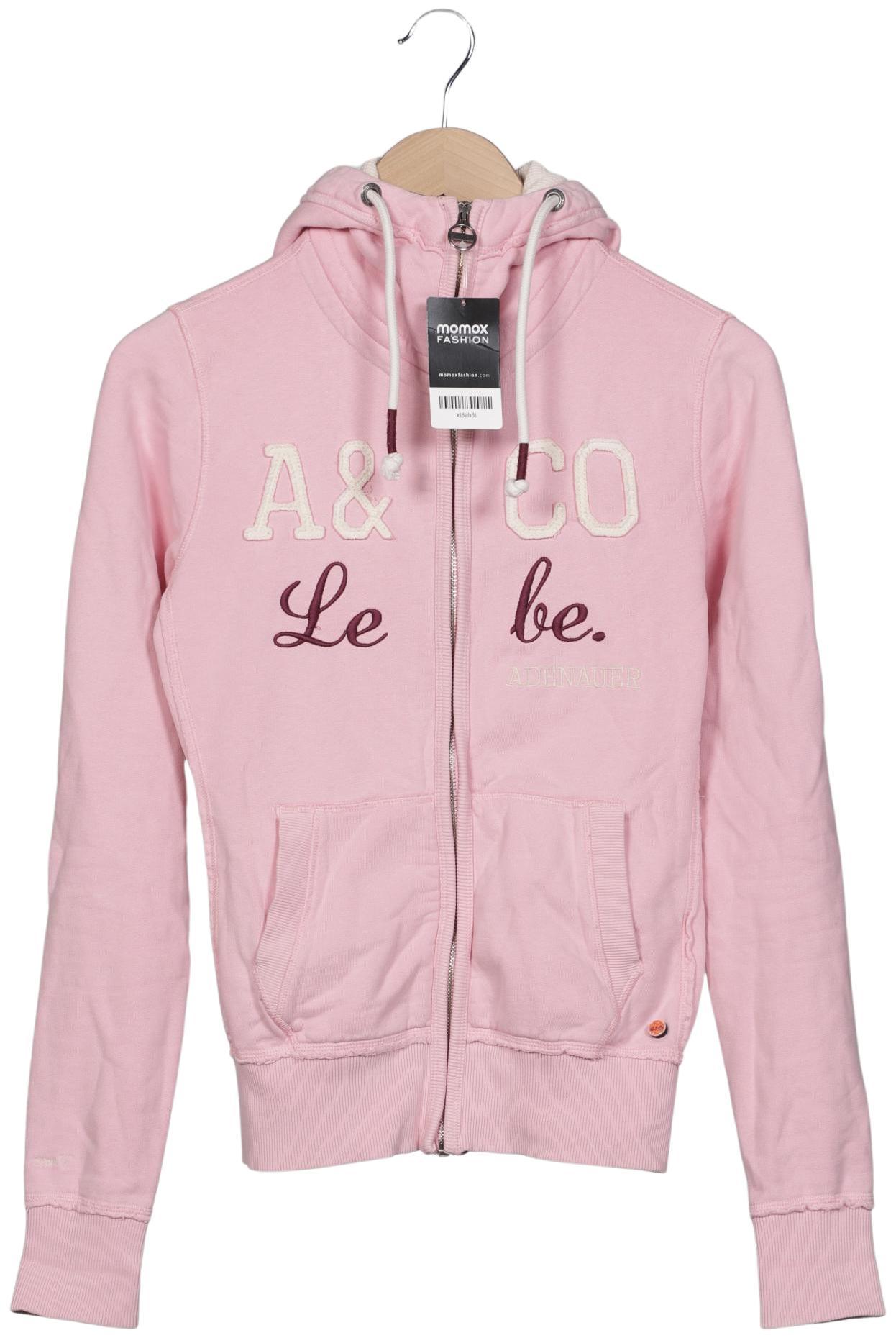 

Adenauer & Co Damen Kapuzenpullover, pink, Gr. 34