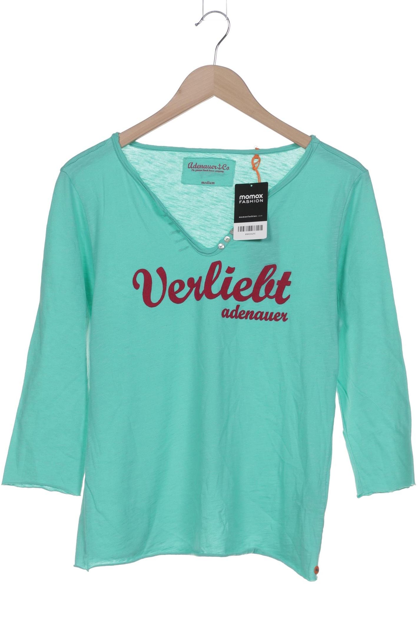 

Adenauer & Co Damen Langarmshirt, grün, Gr. 38
