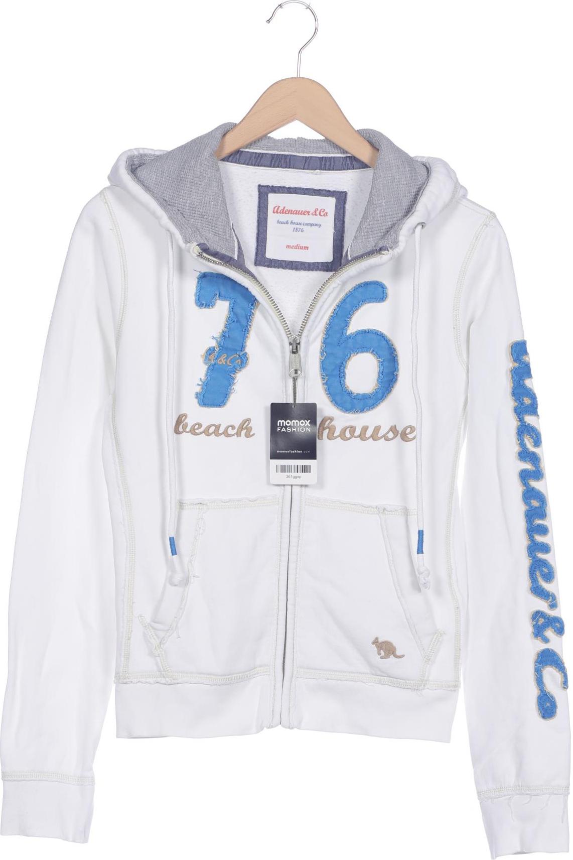 

Adenauer & Co Damen Kapuzenpullover, weiß