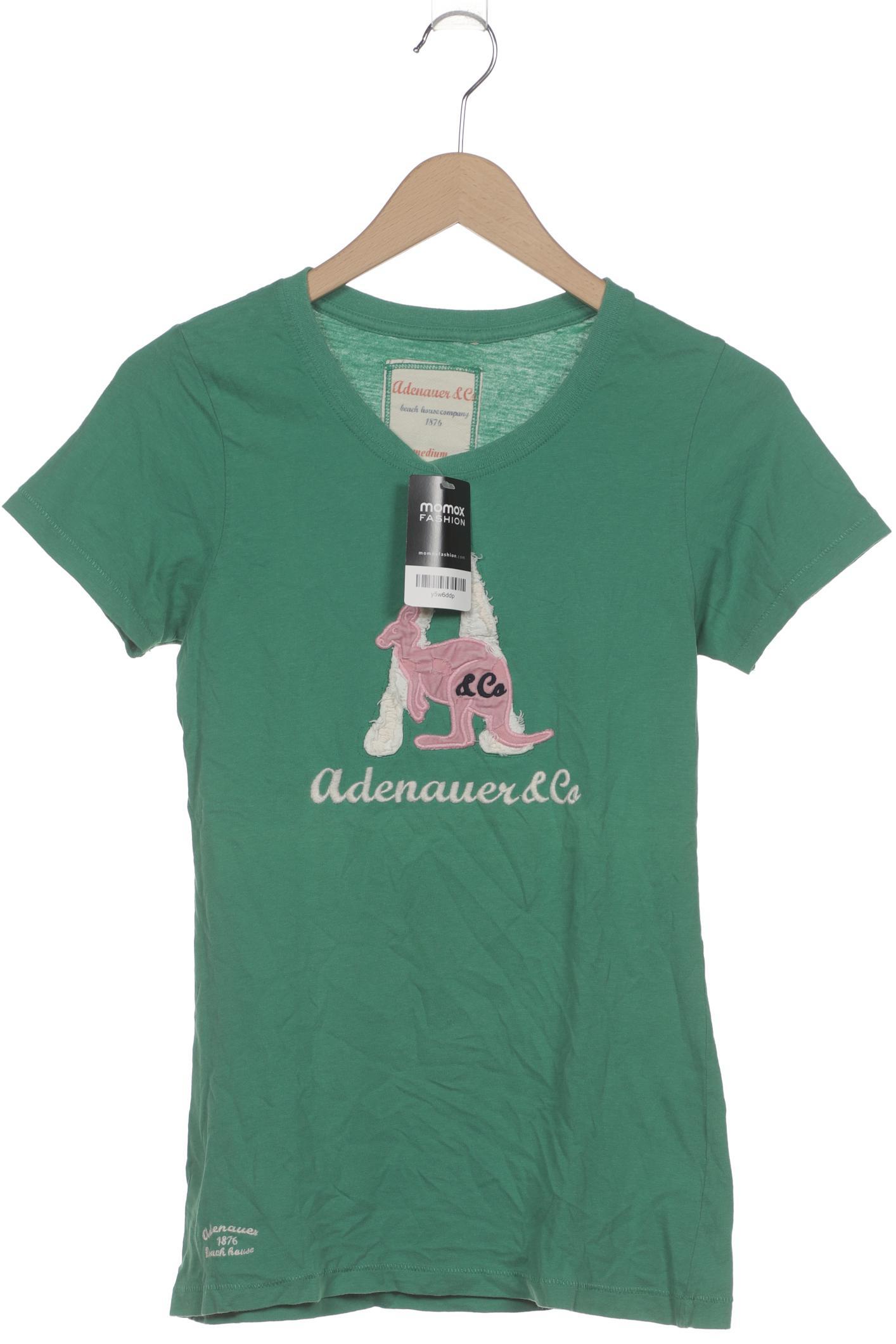 

Adenauer & Co Damen T-Shirt, grün, Gr. 38