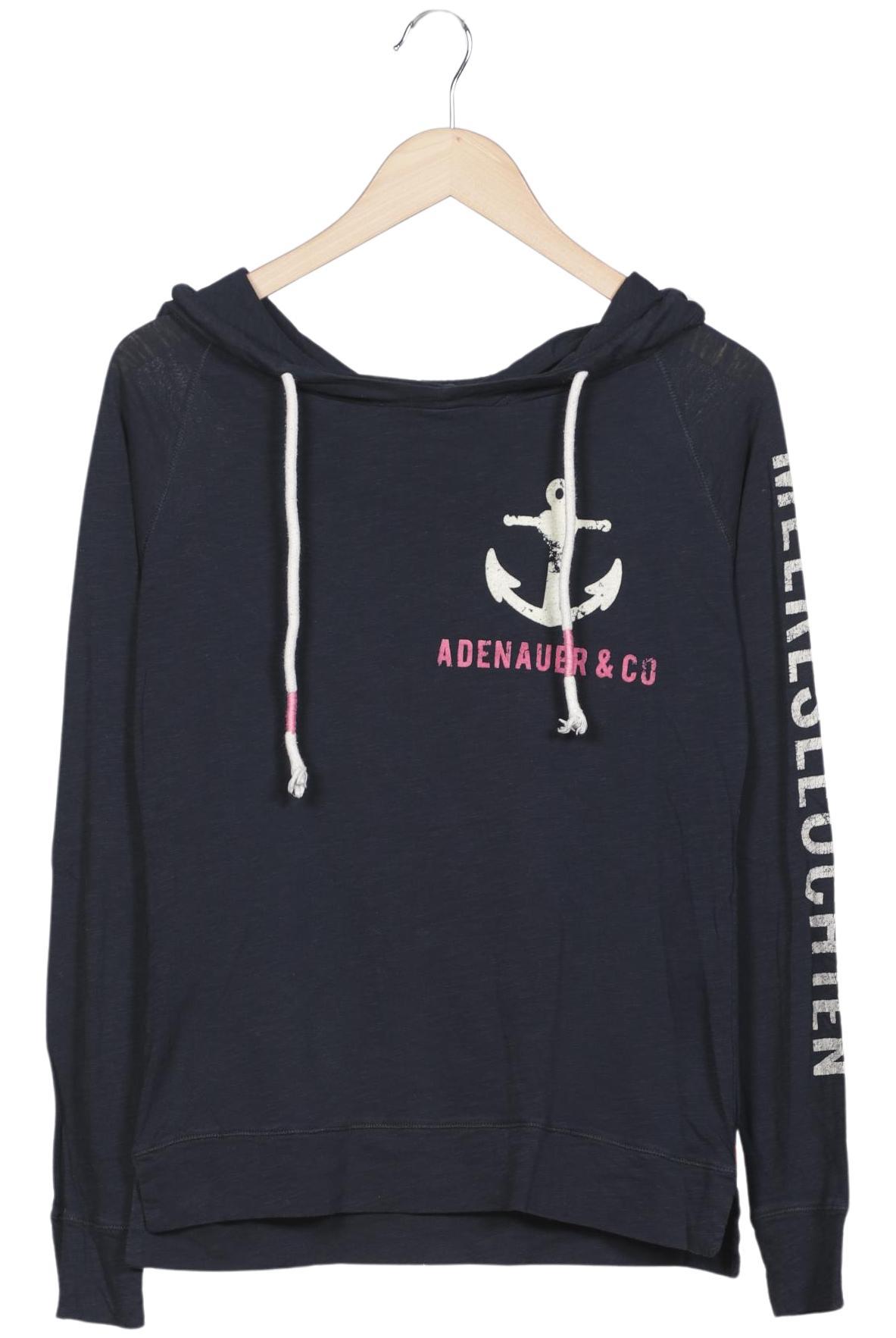 

Adenauer & Co Damen Langarmshirt, marineblau, Gr. 36