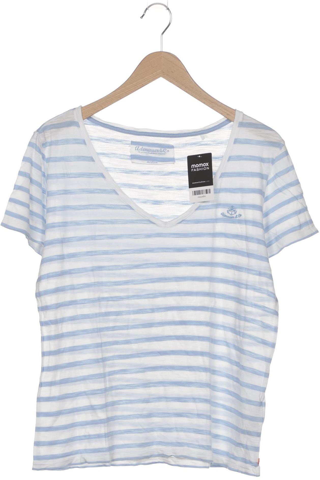 

Adenauer & Co Damen T-Shirt, hellblau, Gr. 38