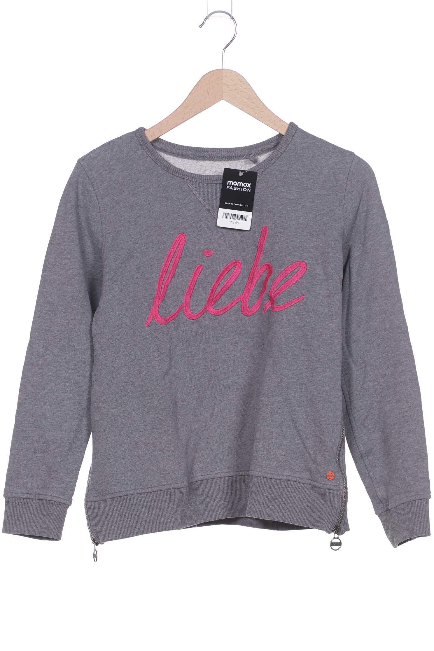 

Adenauer & Co Damen Sweatshirt, grau, Gr. 38