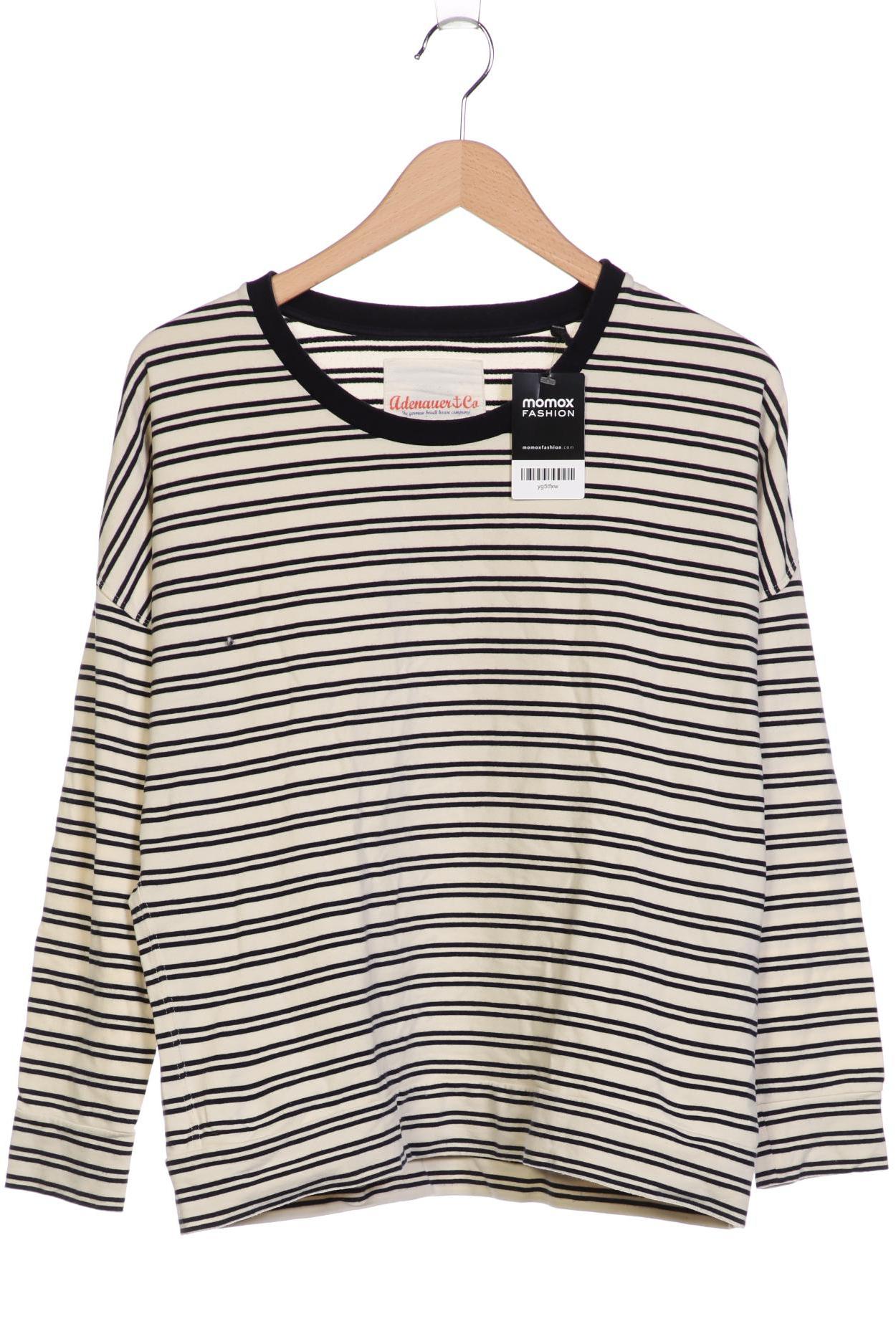 

Adenauer & Co Damen Langarmshirt, cremeweiß, Gr. 36