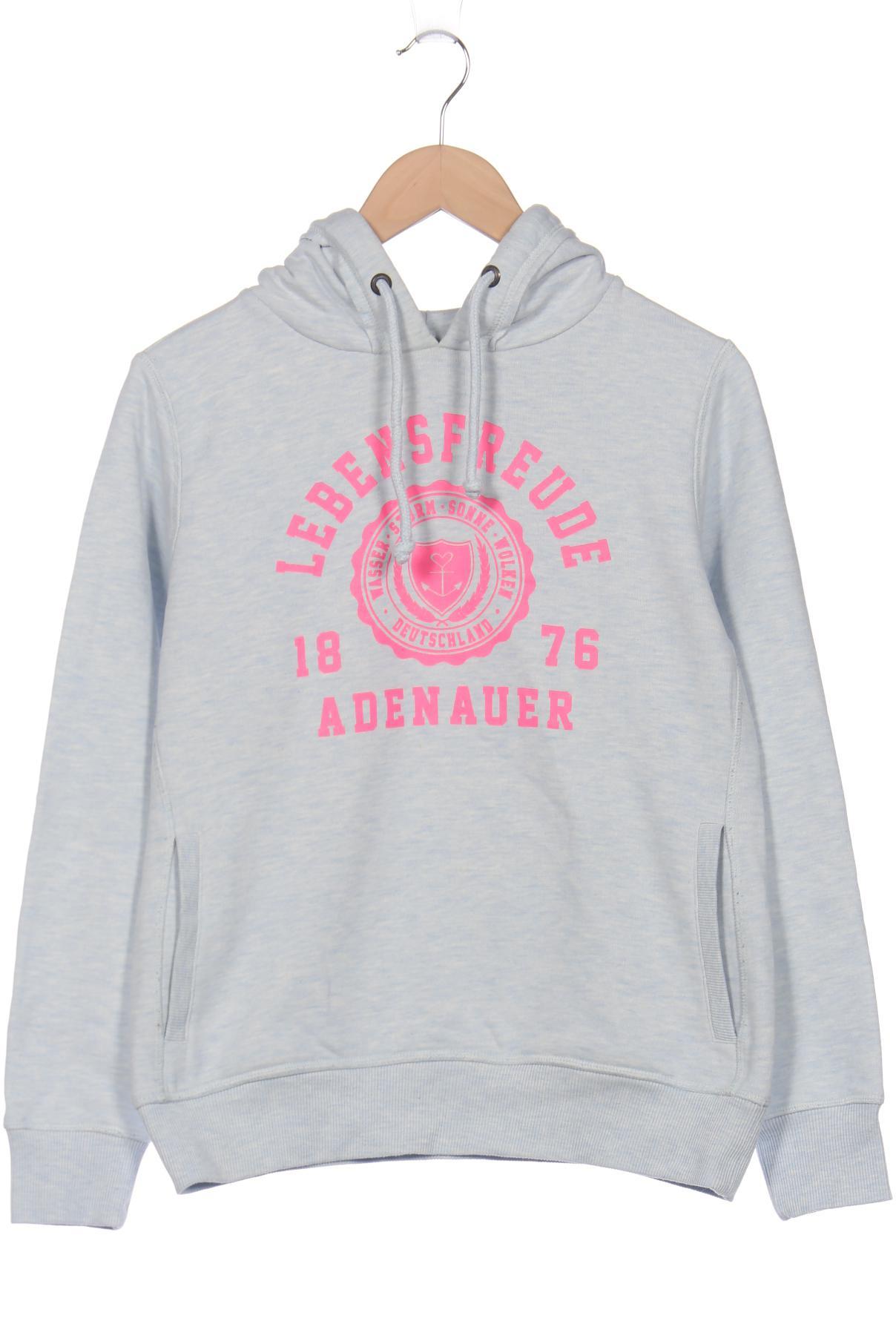 

Adenauer & Co Damen Kapuzenpullover, hellblau, Gr. 38