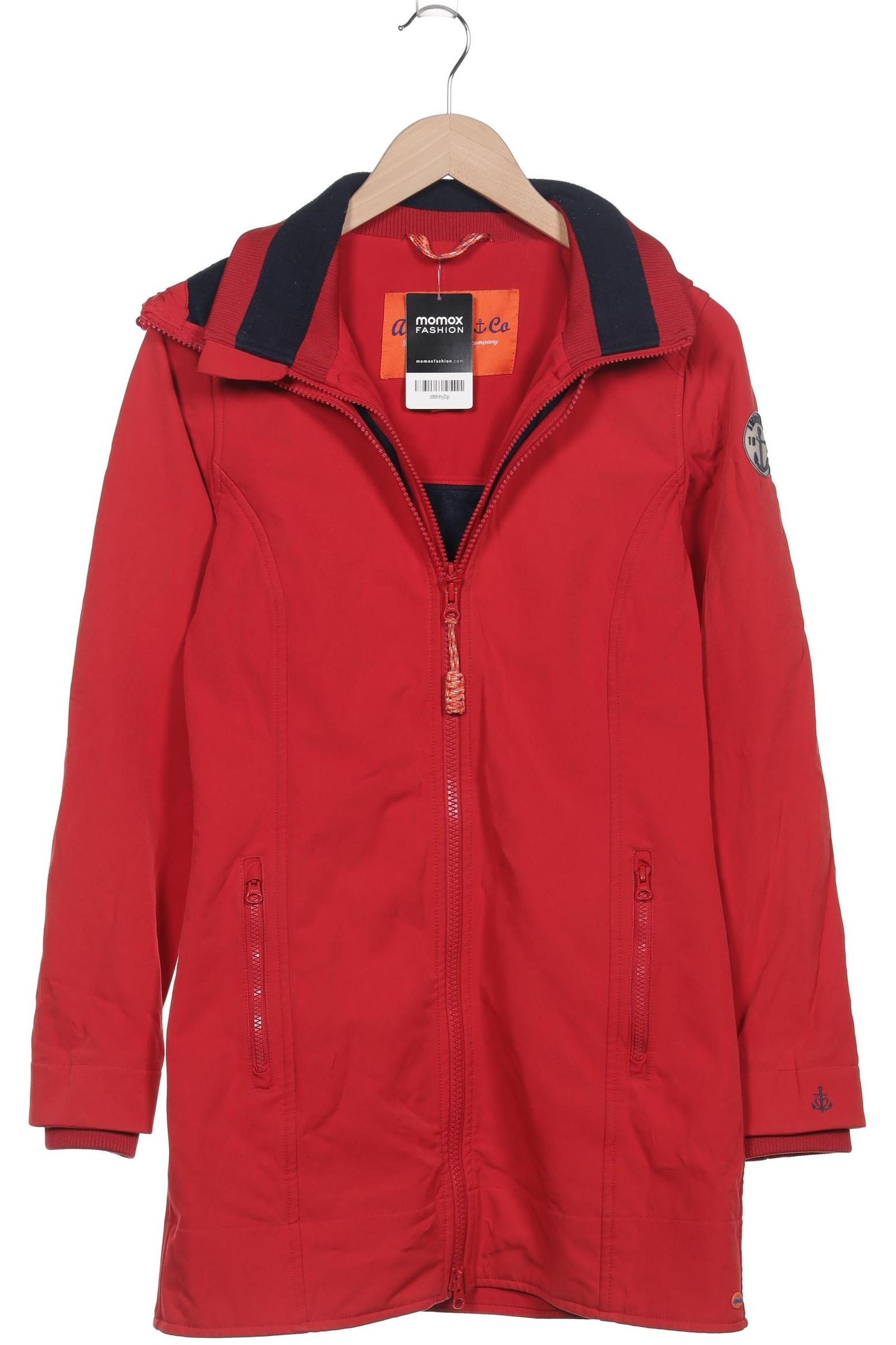 

Adenauer & Co Damen Mantel, rot, Gr. 34