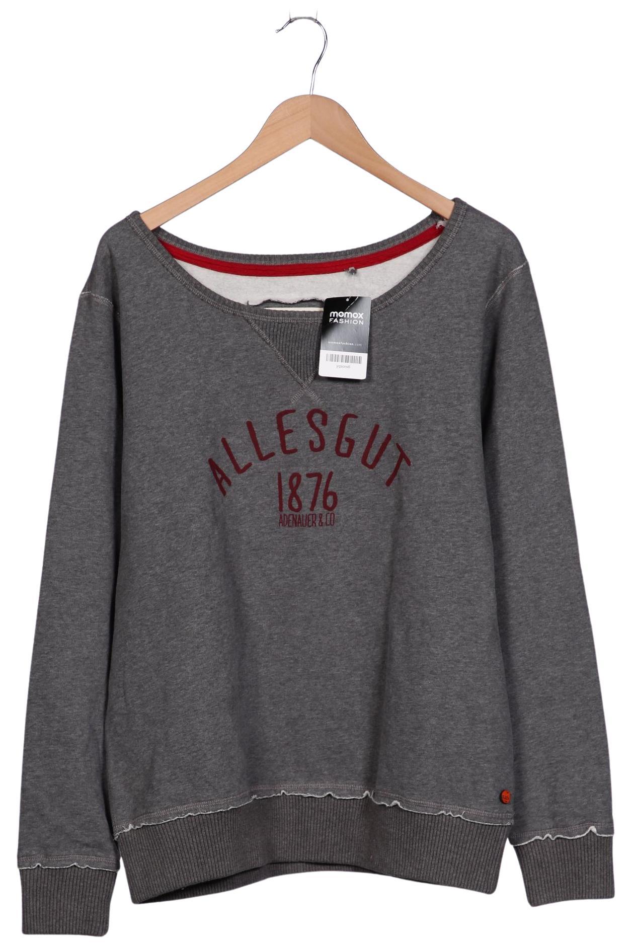 

Adenauer & Co Damen Sweatshirt, grau, Gr. 44