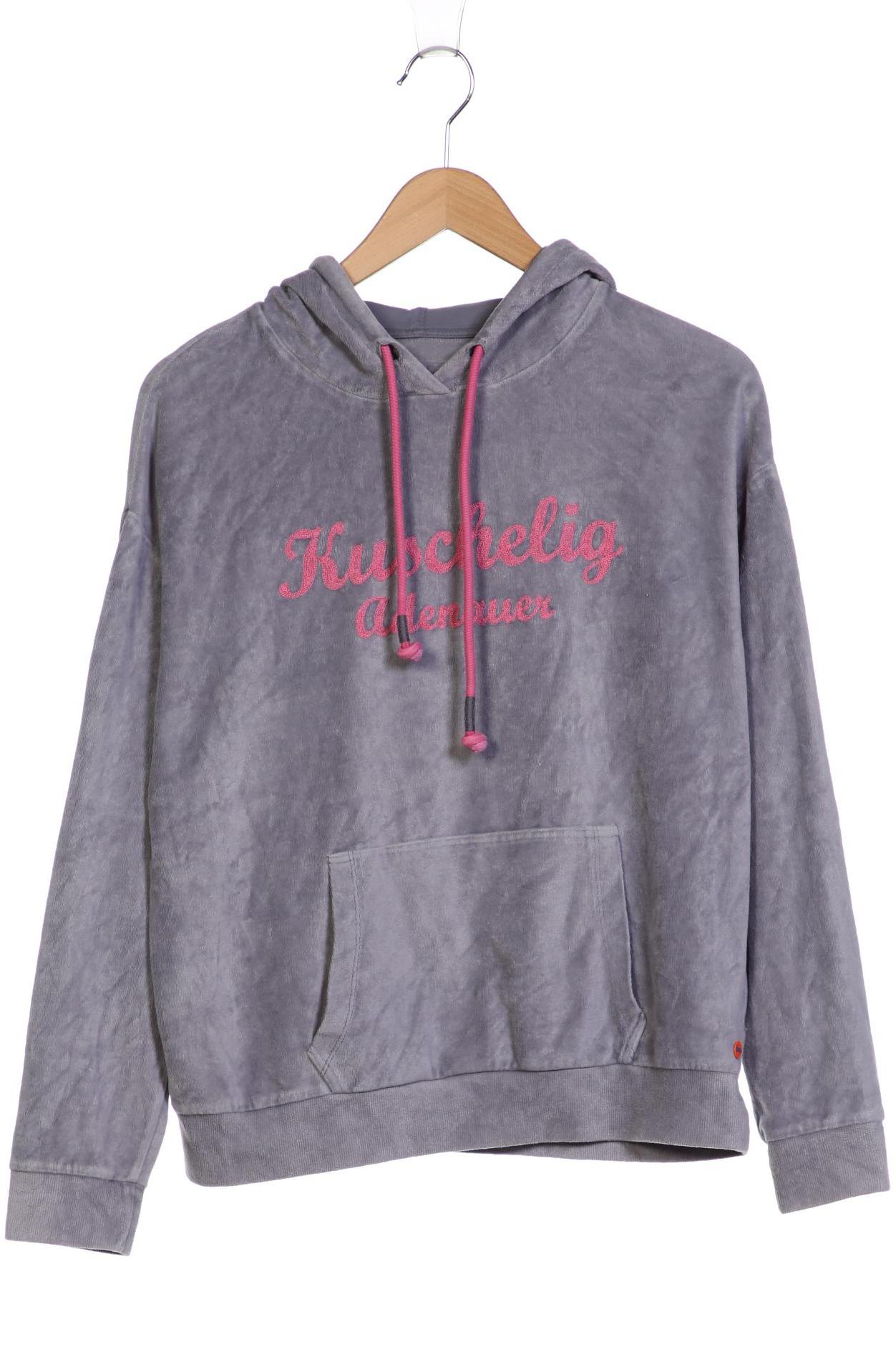 

Adenauer & Co Damen Kapuzenpullover, grau, Gr. 36