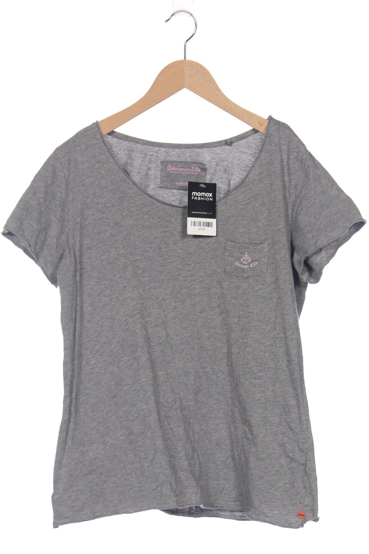 

Adenauer & Co Damen T-Shirt, grau, Gr. 38