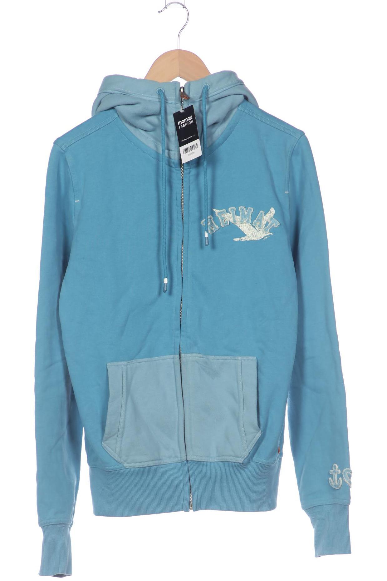 

Adenauer & Co Damen Kapuzenpullover, blau, Gr. 42
