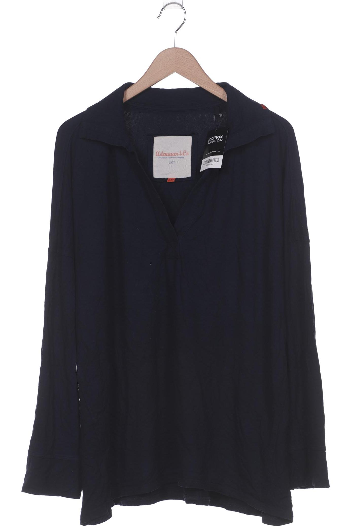 

Adenauer & Co Damen Poloshirt, marineblau, Gr. 46