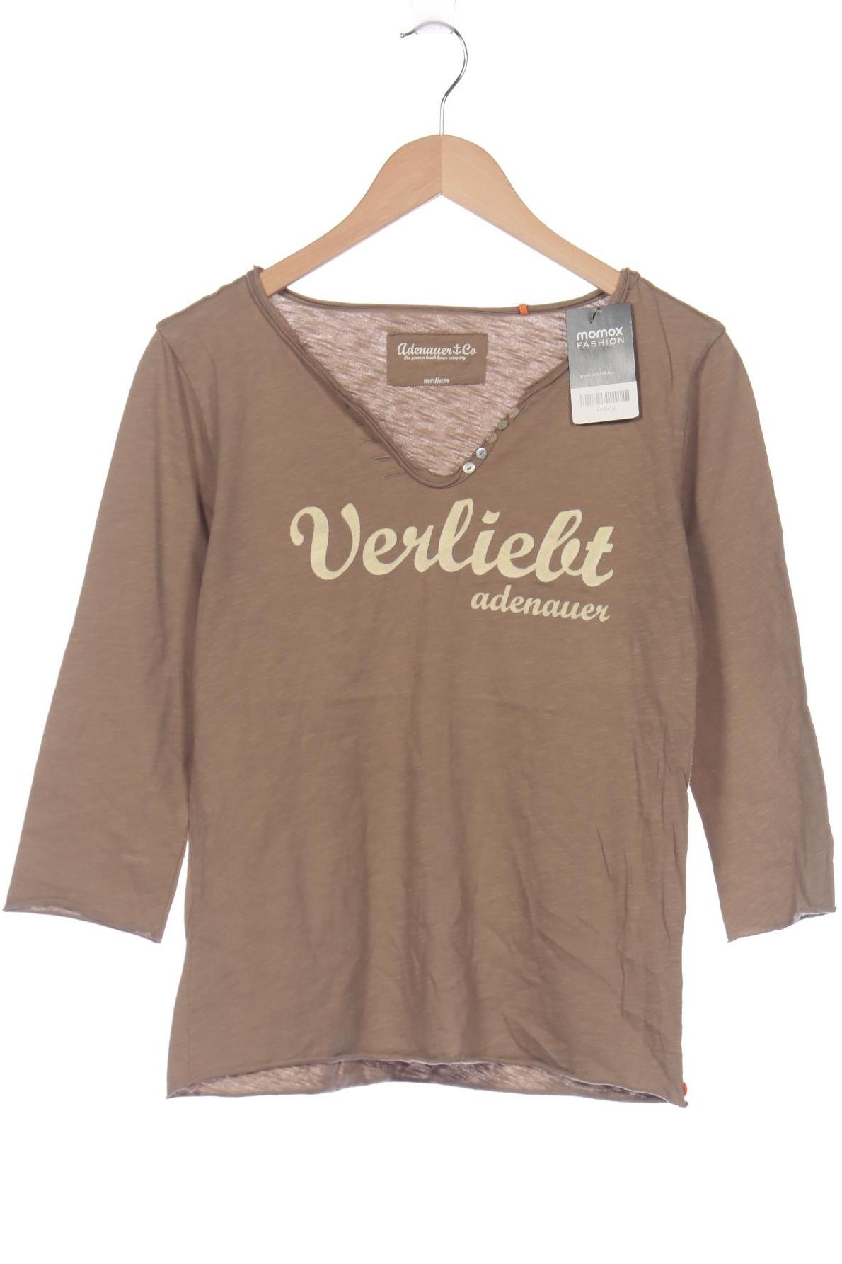 

Adenauer & Co Damen Langarmshirt, beige, Gr. 38
