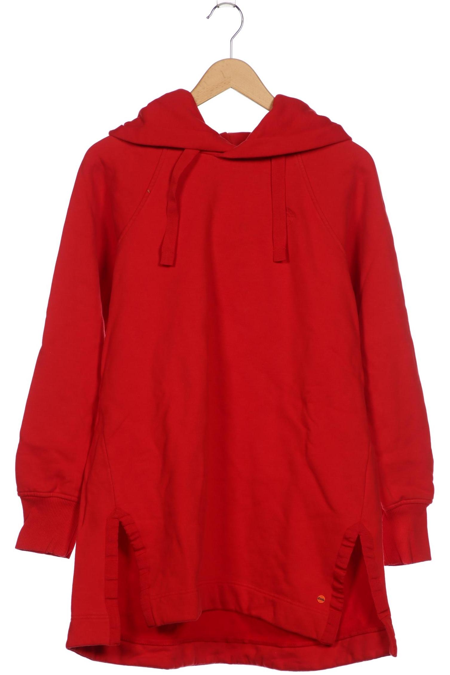 

Adenauer & Co Damen Kapuzenpullover, rot, Gr. 42