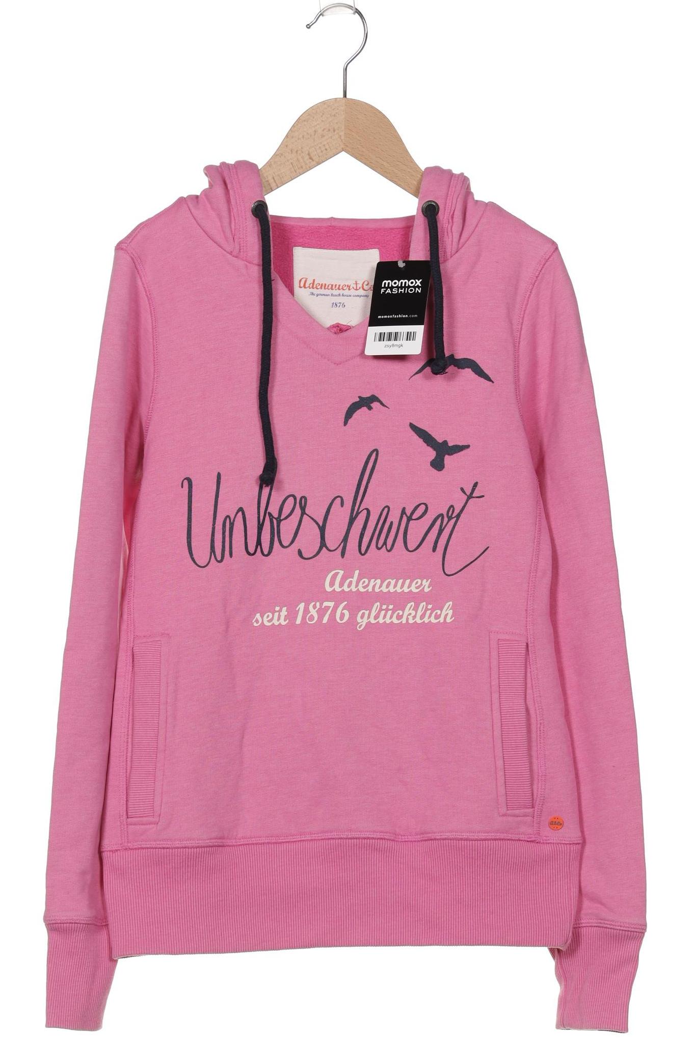 

Adenauer & Co Damen Kapuzenpullover, pink, Gr. 34