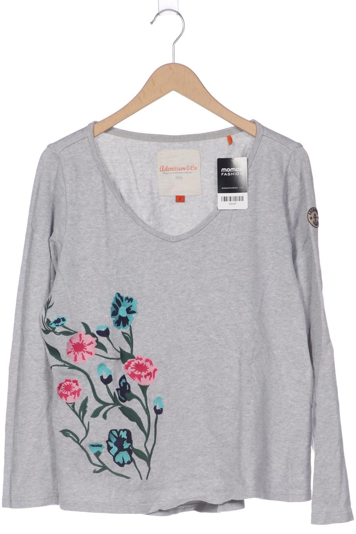 

Adenauer & Co Damen Sweatshirt, grau, Gr. 42