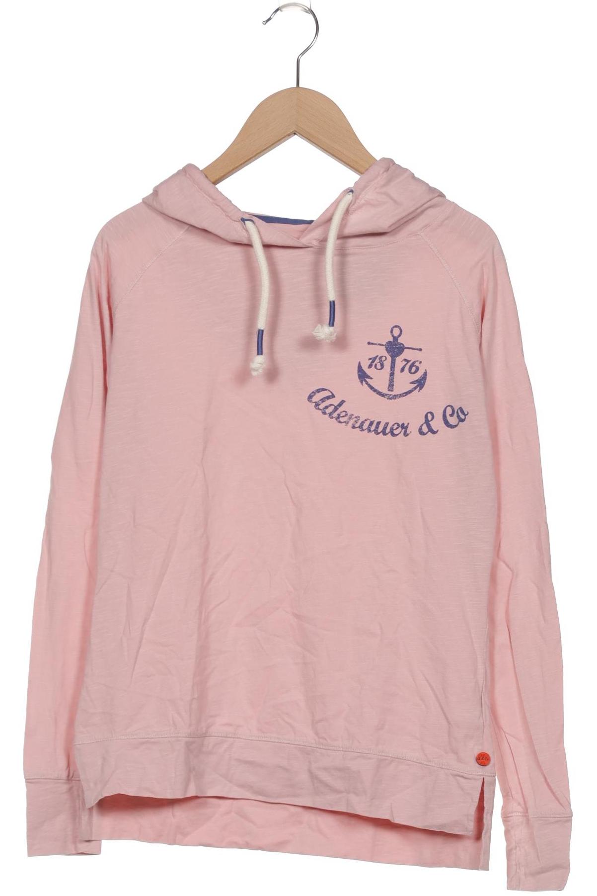 

Adenauer & Co Damen Kapuzenpullover, pink, Gr. 34