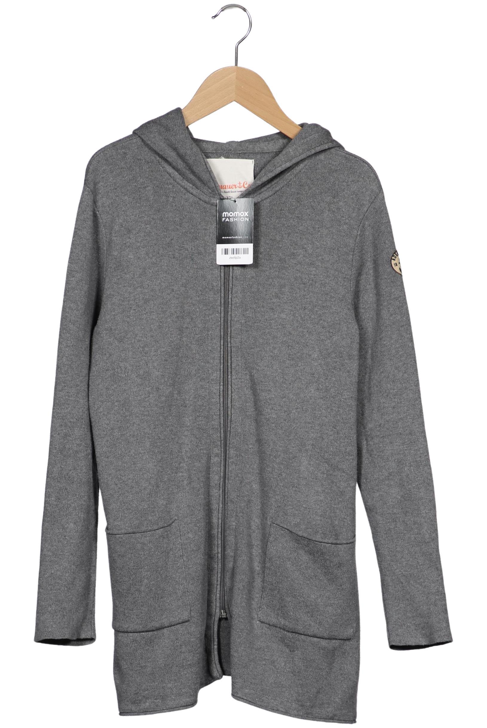 

Adenauer & Co Damen Strickjacke, grau, Gr. 34