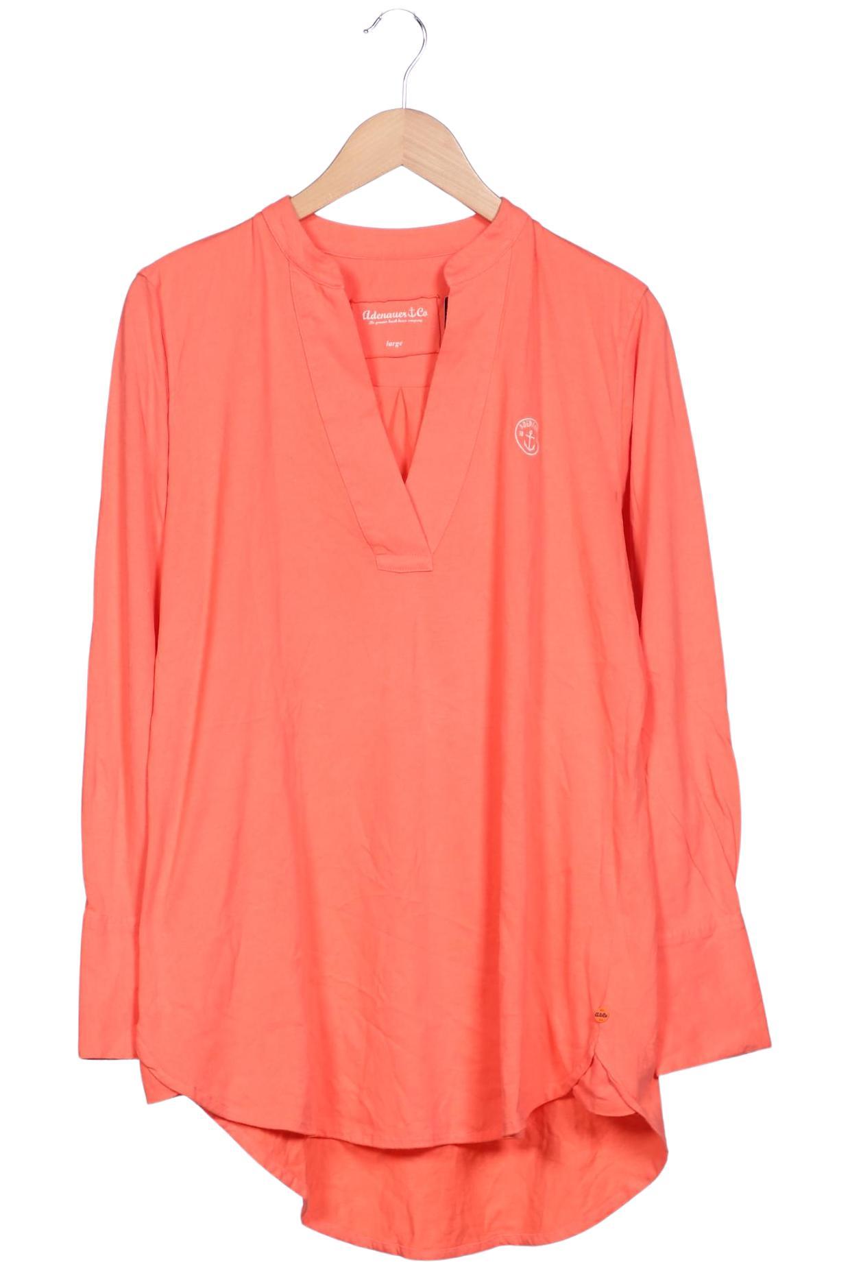 

Adenauer & Co Damen Poloshirt, orange, Gr. 42
