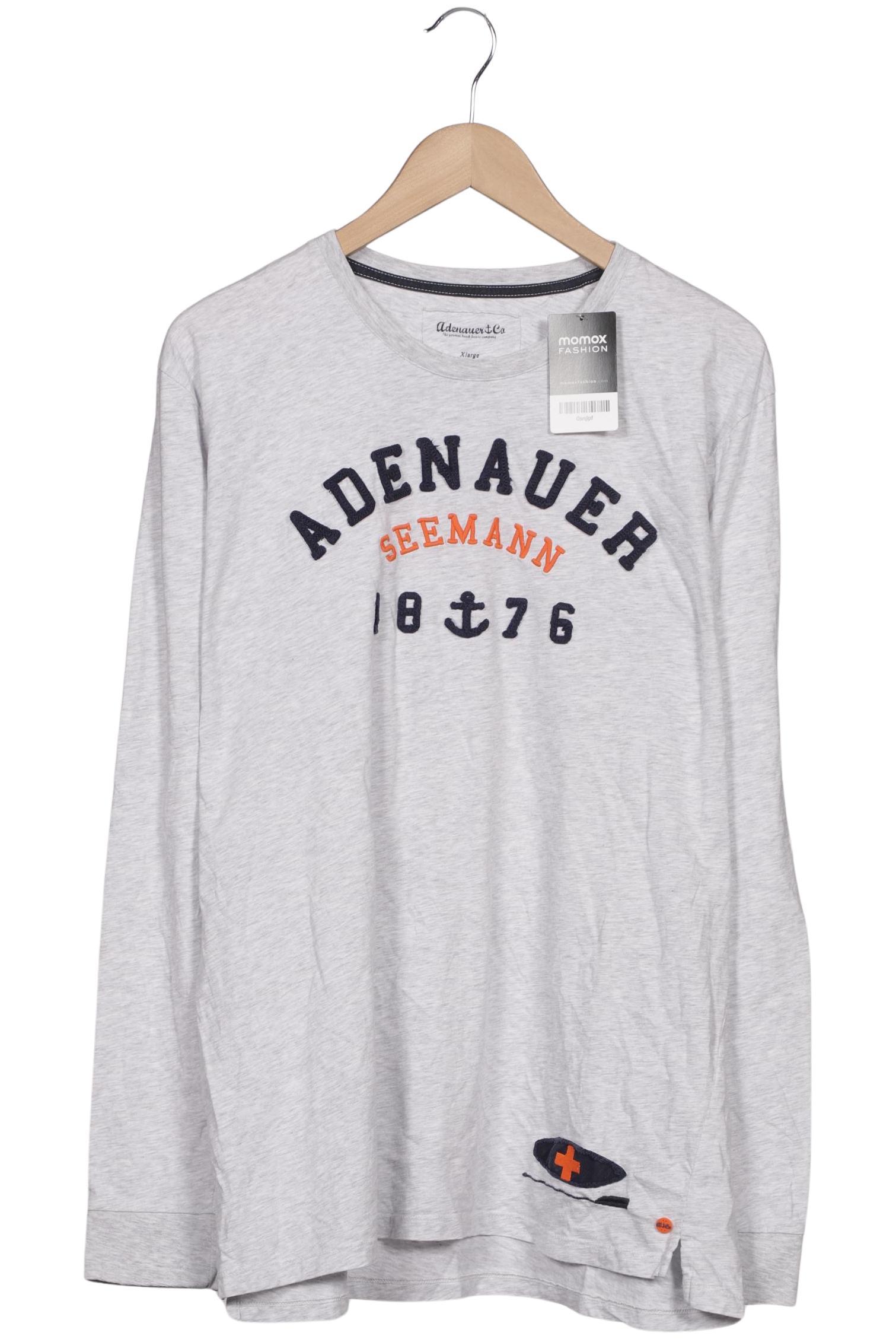 

Adenauer & Co Herren Langarmshirt, grau, Gr. 54