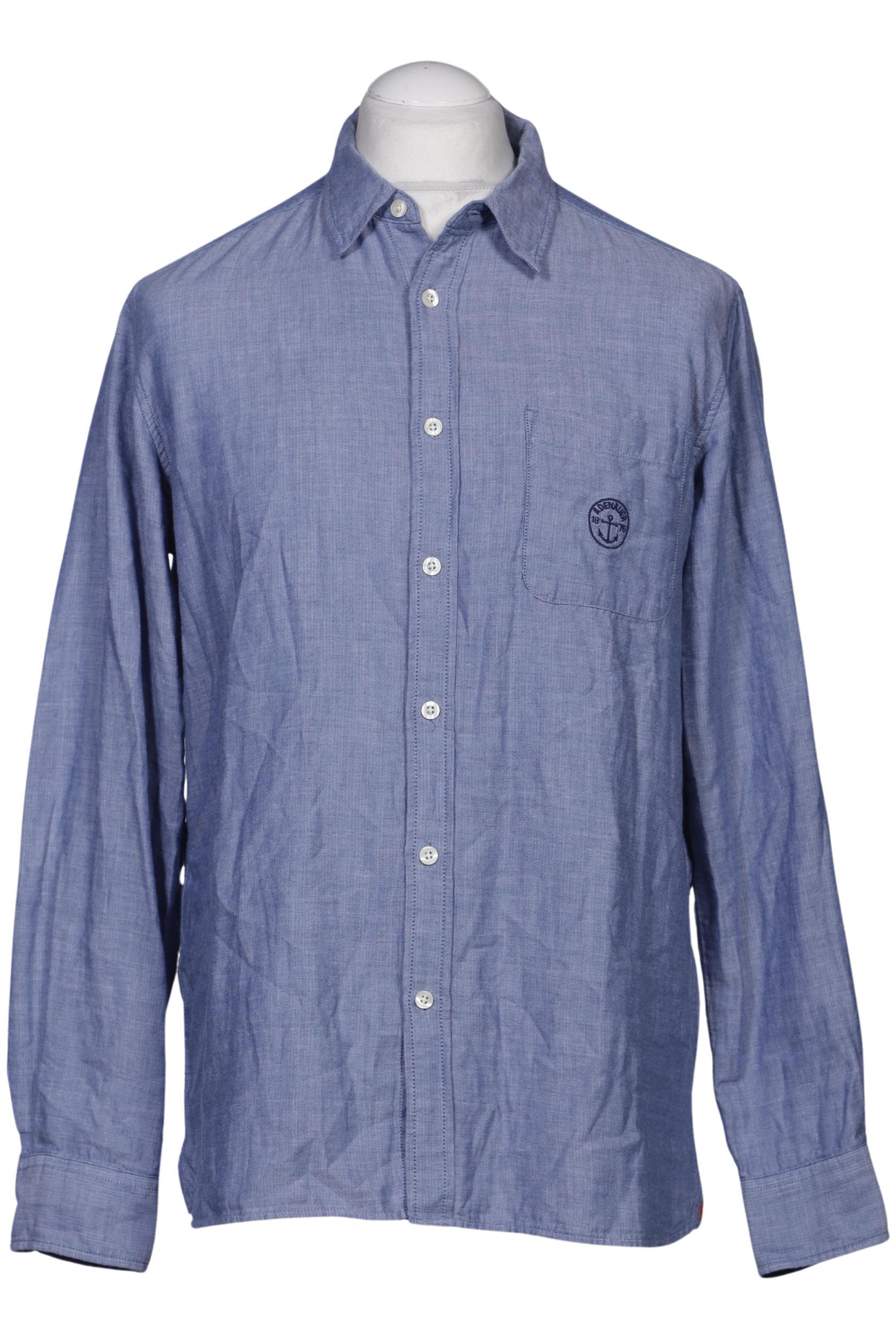 Thumbnail - Adenauer &amp; Co Herren Hemd, blau, Gr. 48