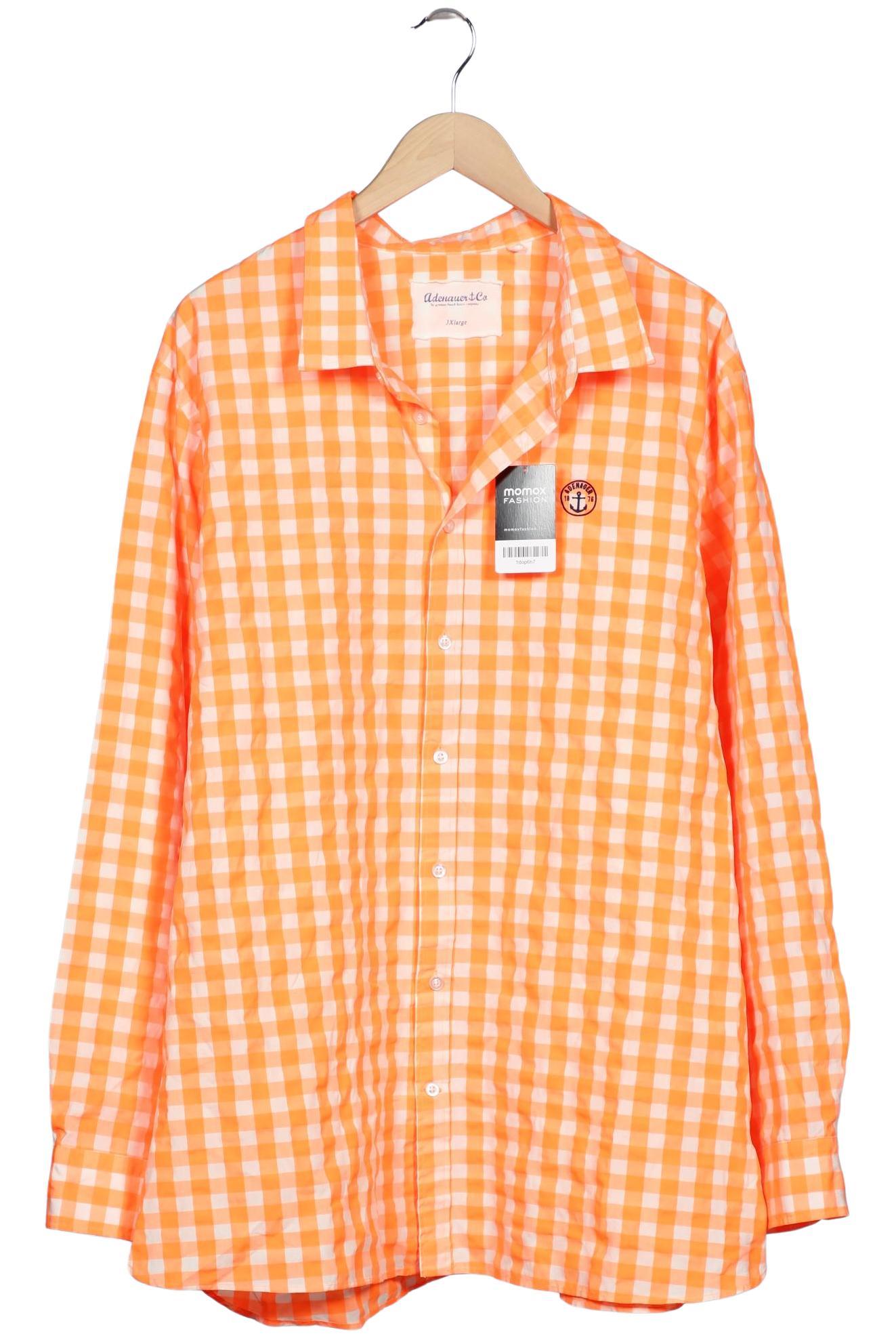 

Adenauer & Co Herren Hemd, orange, Gr. 58