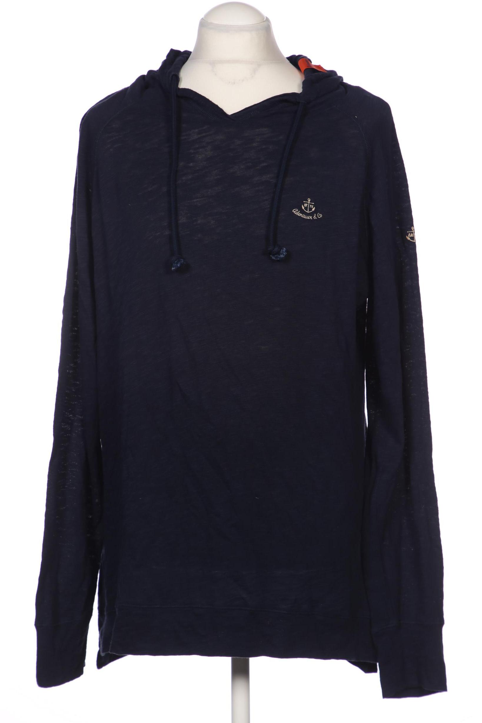 

Adenauer & Co Herren Kapuzenpullover, marineblau