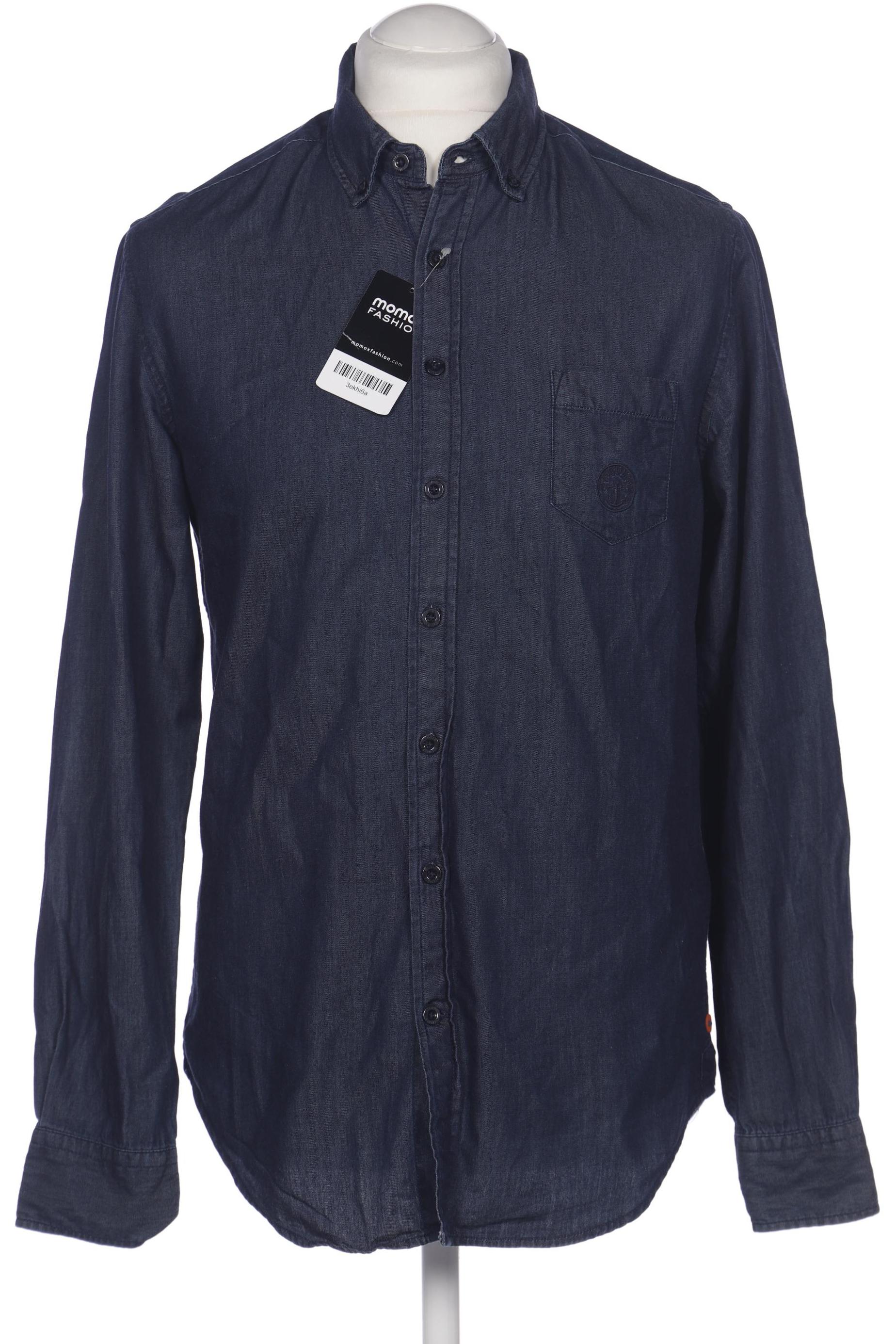 

Adenauer & Co Herren Hemd, marineblau, Gr. 46