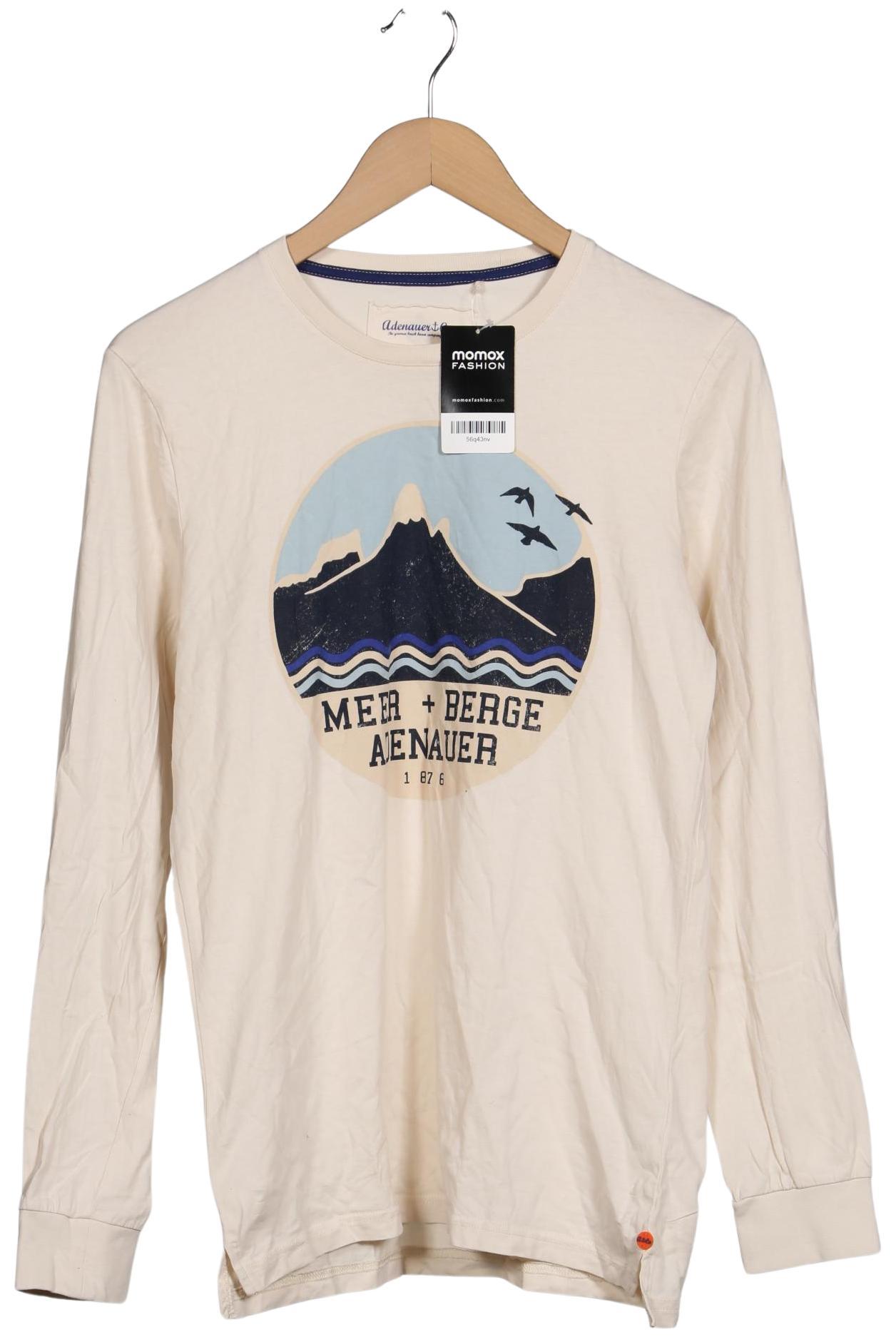 

Adenauer & Co Herren Langarmshirt, cremeweiß, Gr. 46