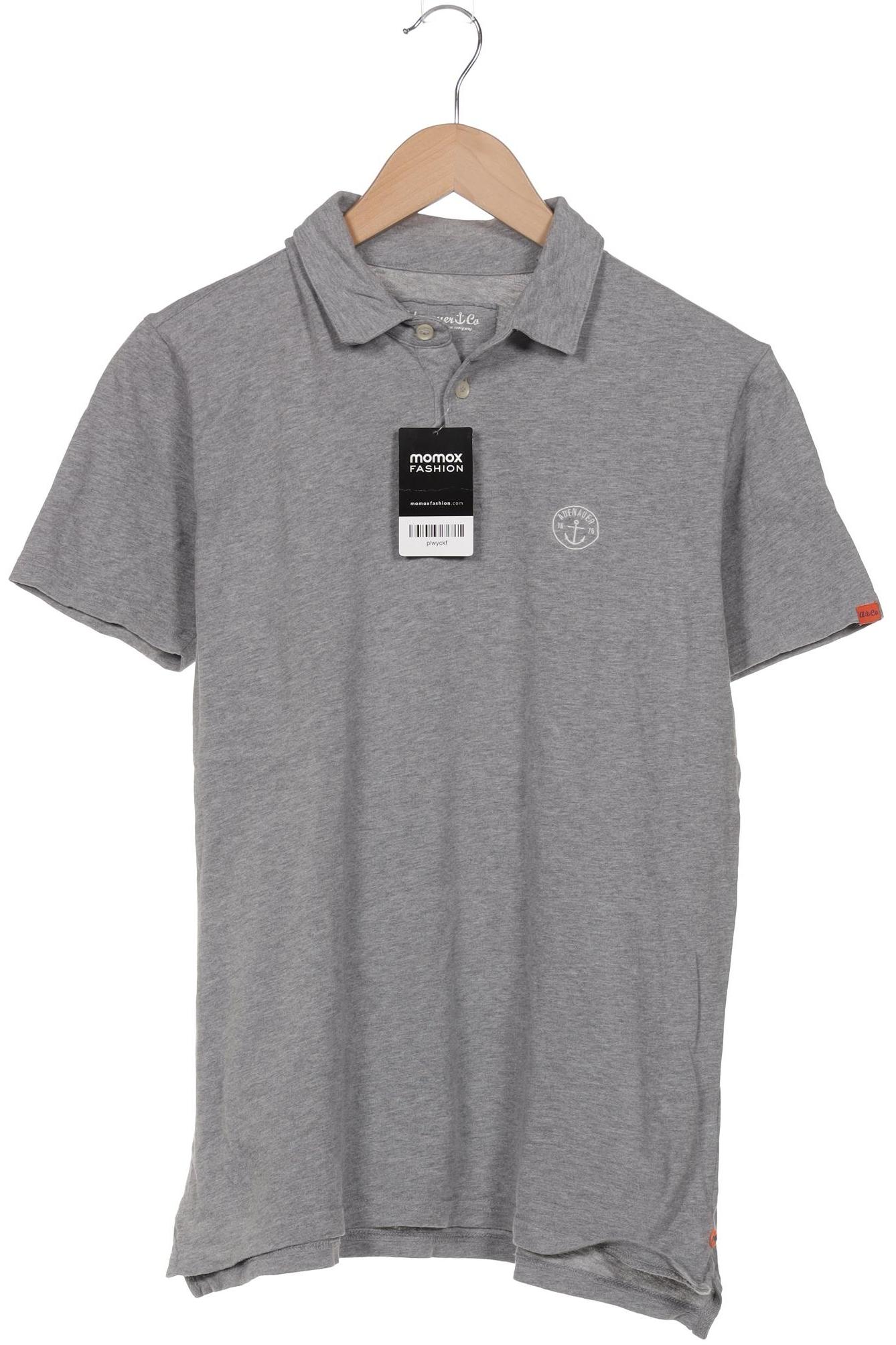 Thumbnail - Adenauer &amp; Co Herren Poloshirt, grau, Gr. 46