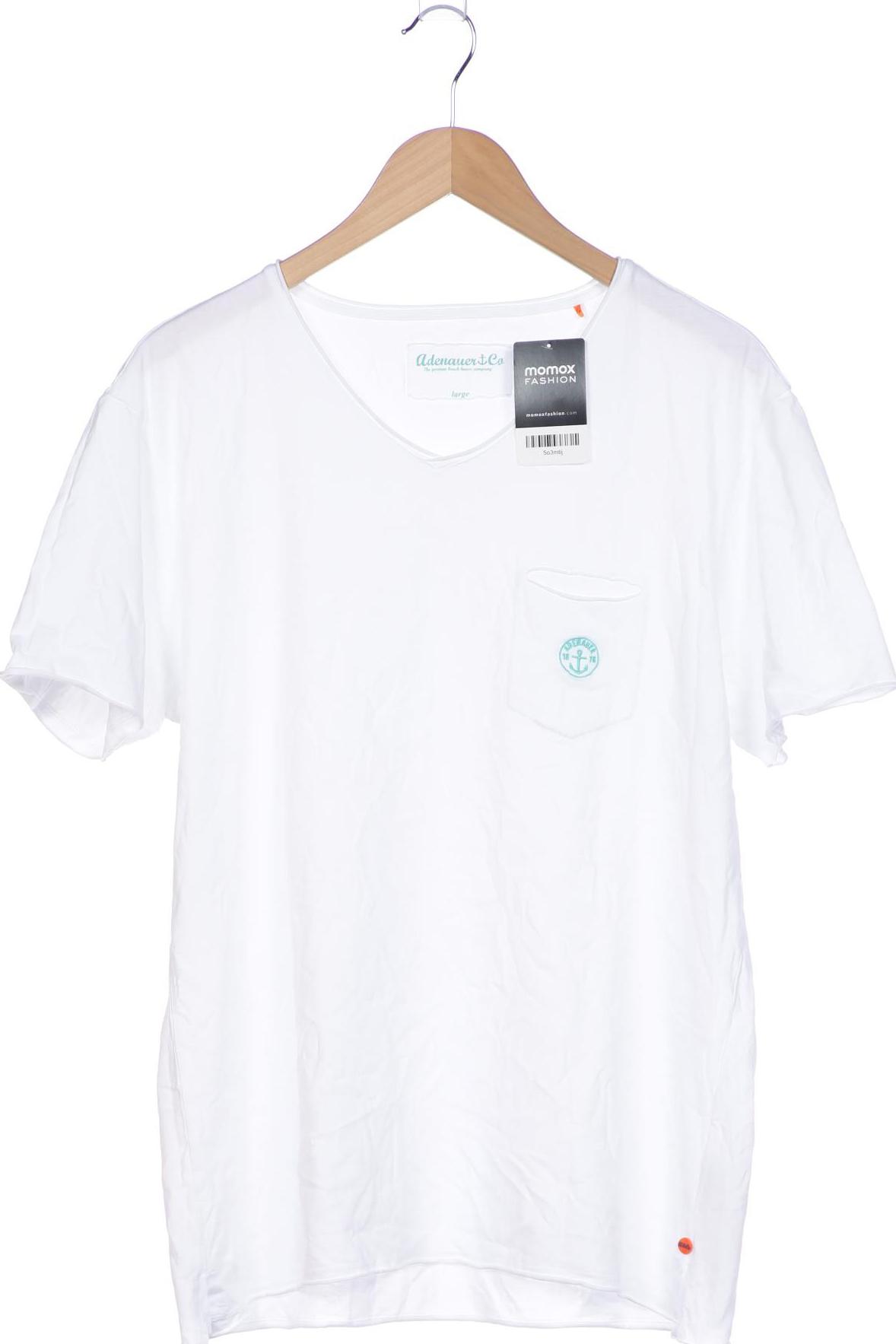 

Adenauer & Co Herren T-Shirt, weiß, Gr. 52