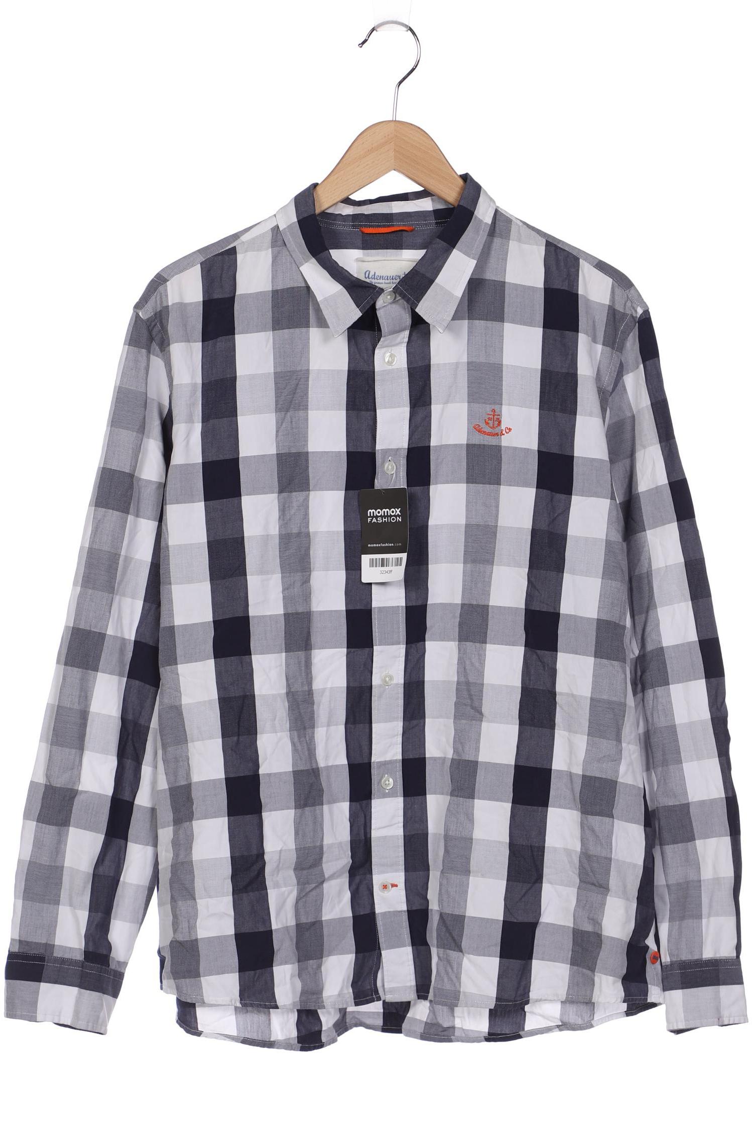 

Adenauer & Co Herren Hemd, blau, Gr. 56
