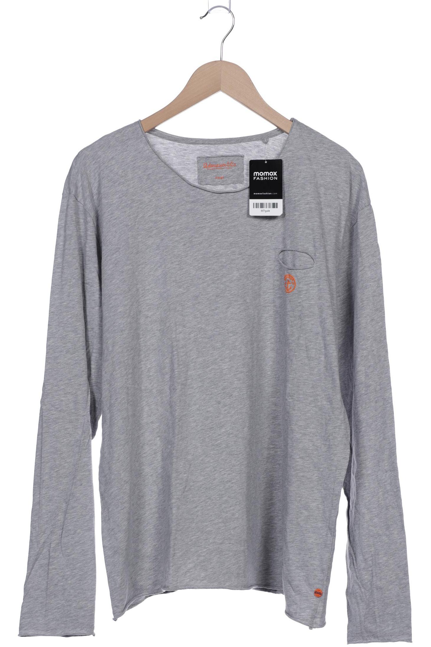 

Adenauer & Co Herren Langarmshirt, grau